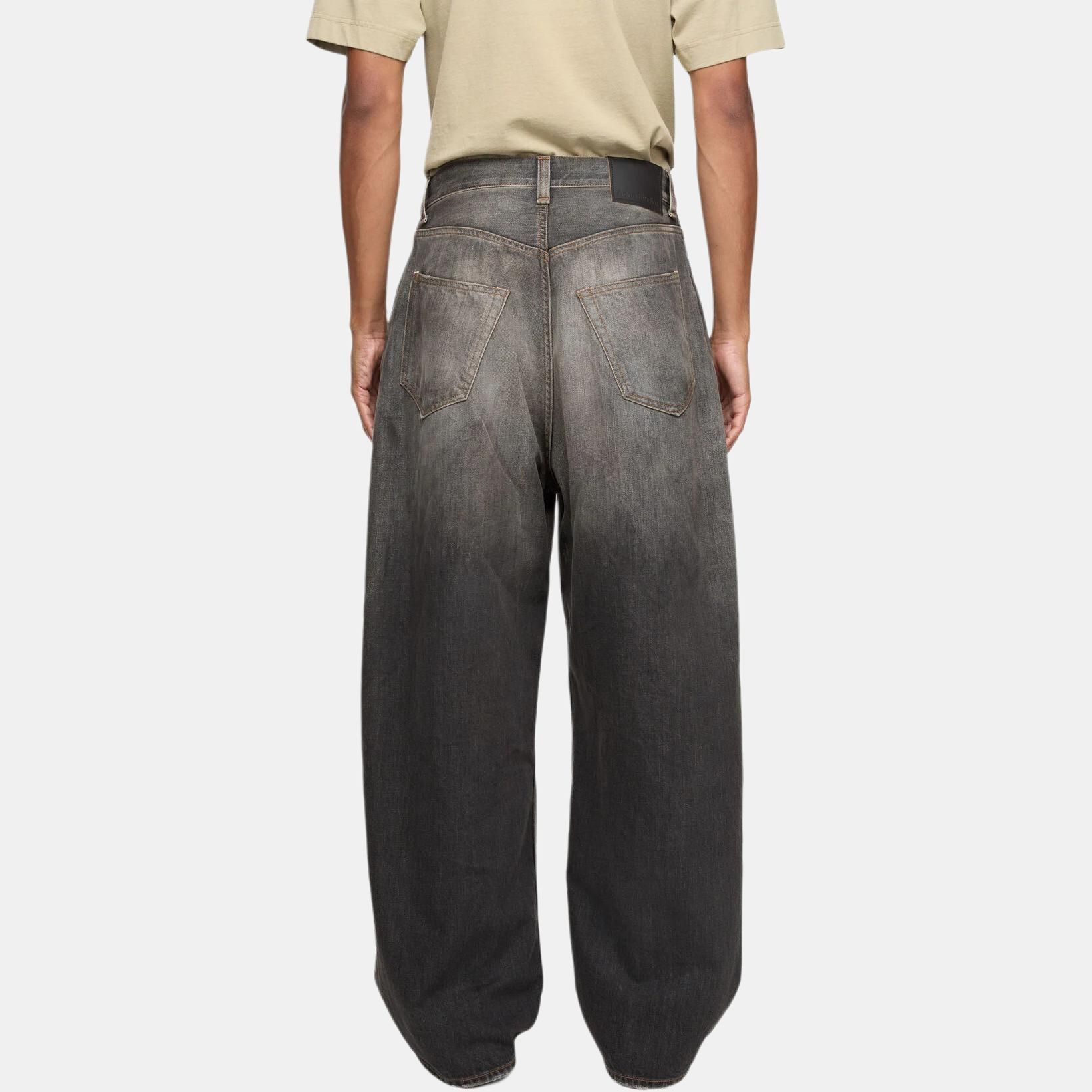 Acne Studios Distressed Wide Leg Jeans in Black Size US 30 / EU 46 - 10 Thumbnail