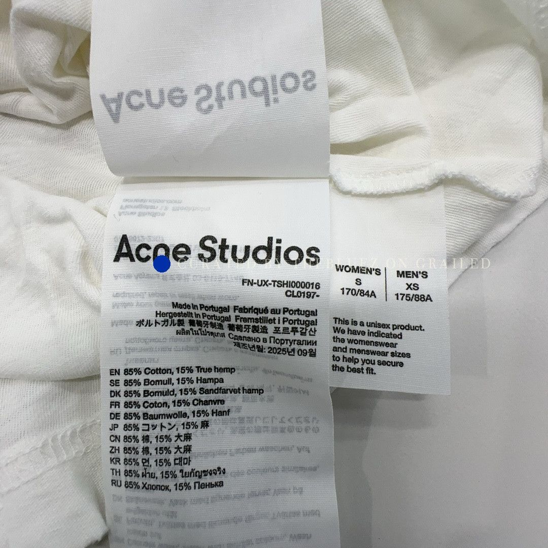 Acne Studios Vintage Logo Long Sleeve T-Shirt Size US XS / EU 42 / 0 - 3 Thumbnail