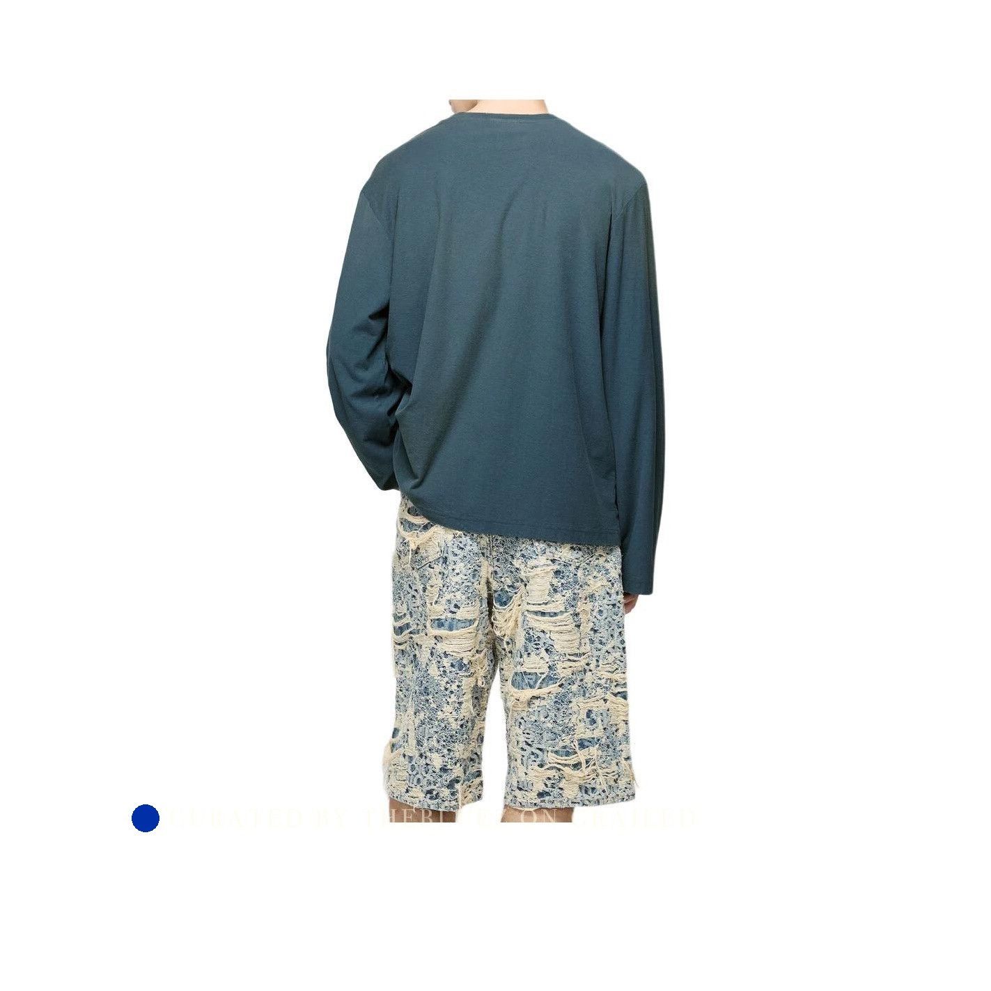 Acne Studios 1996 Stockholm Long Sleeve Tee in Blue Size US XS / EU 42 / 0 - 10 Thumbnail