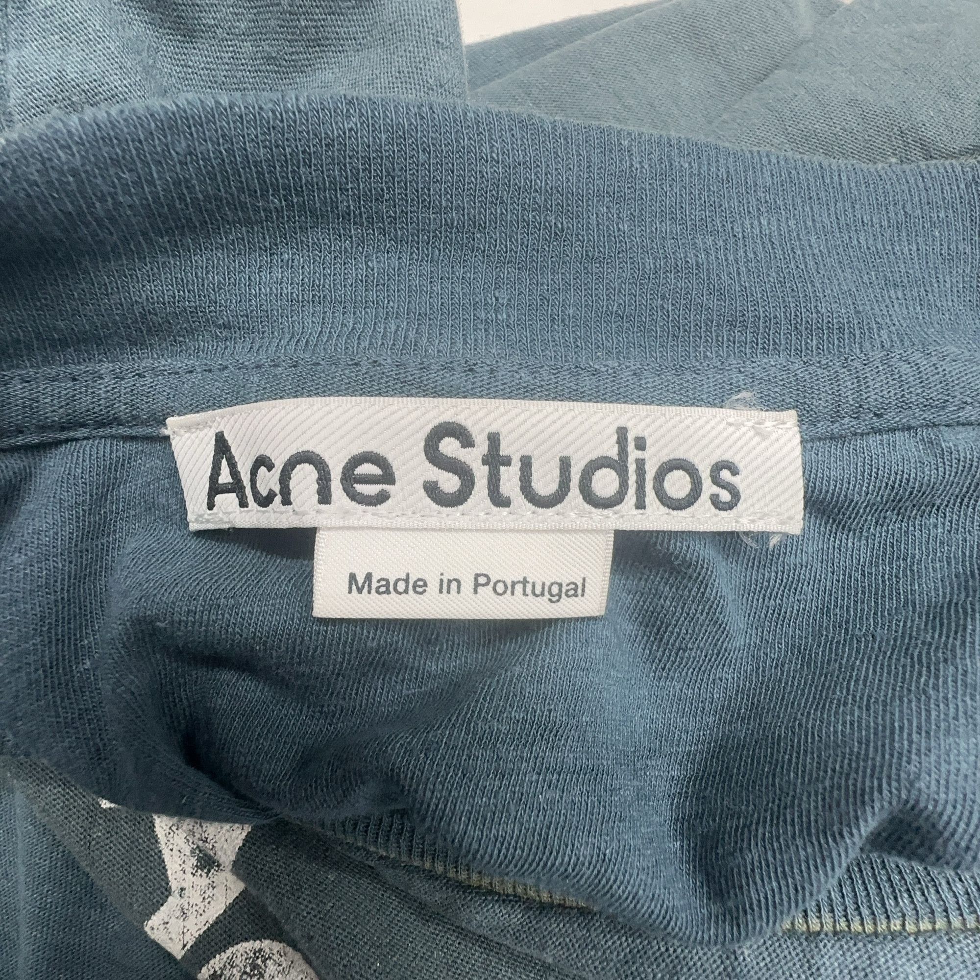 Acne Studios 1996 Stockholm Long Sleeve Tee in Blue Size US XS / EU 42 / 0 - 3 Thumbnail