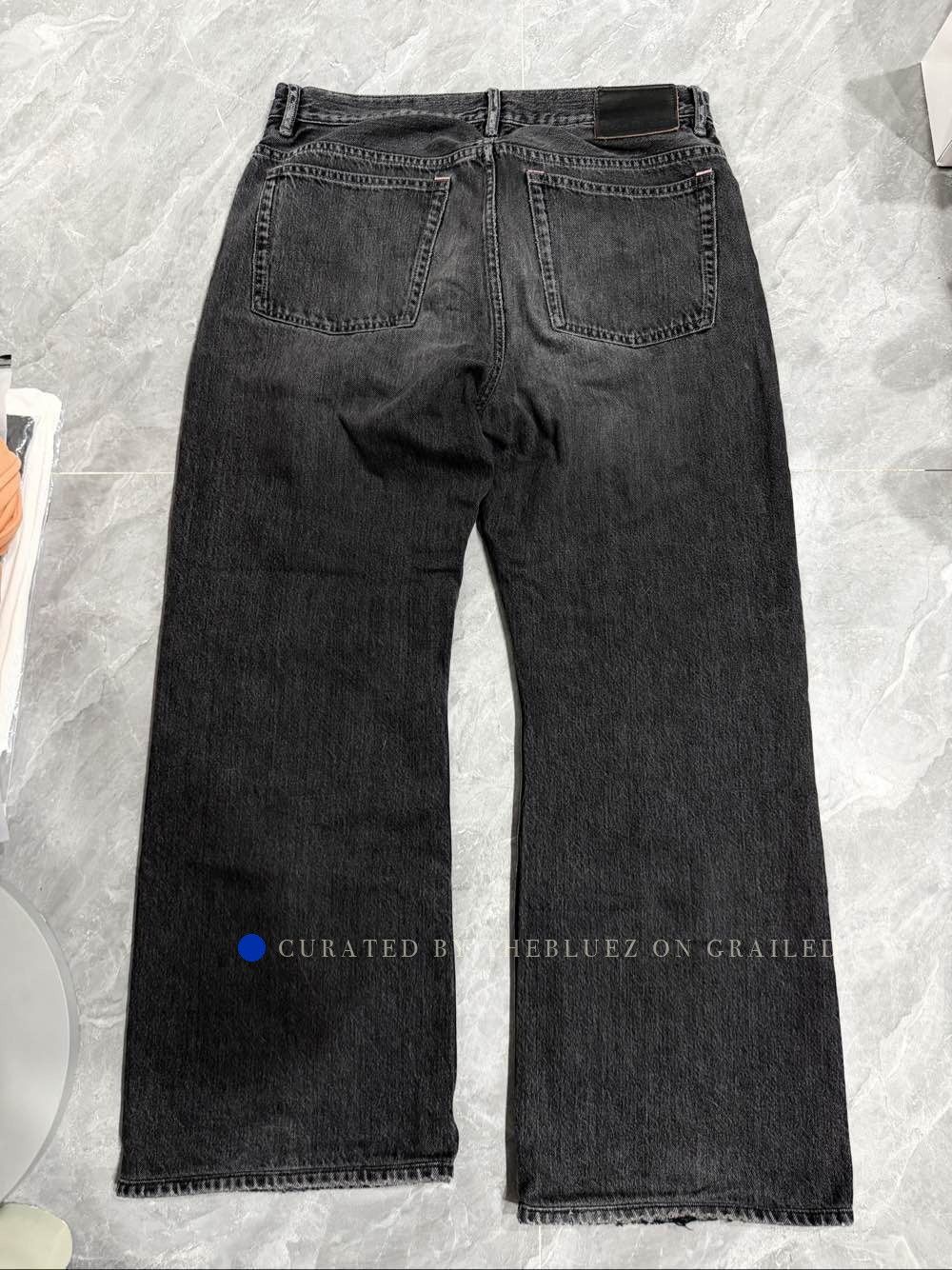 Acne Studios Vintage Black Denim Jeans - Size 30 Size US 30 / EU 46 - 2 Thumbnail