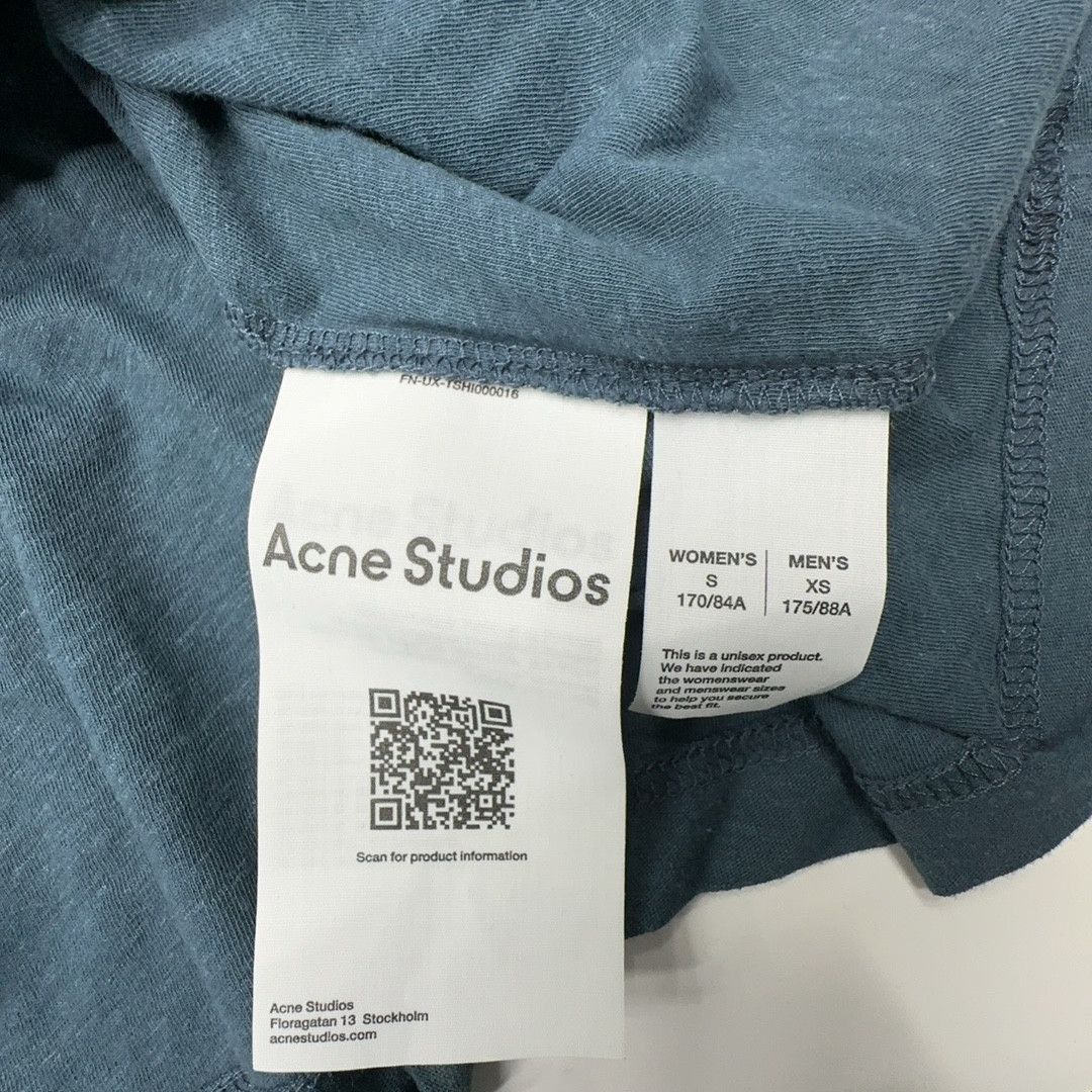 Acne Studios Vintage-Inspired Blue Long Sleeve T-Shirt Size US XS / EU 42 / 0 - 3 Thumbnail