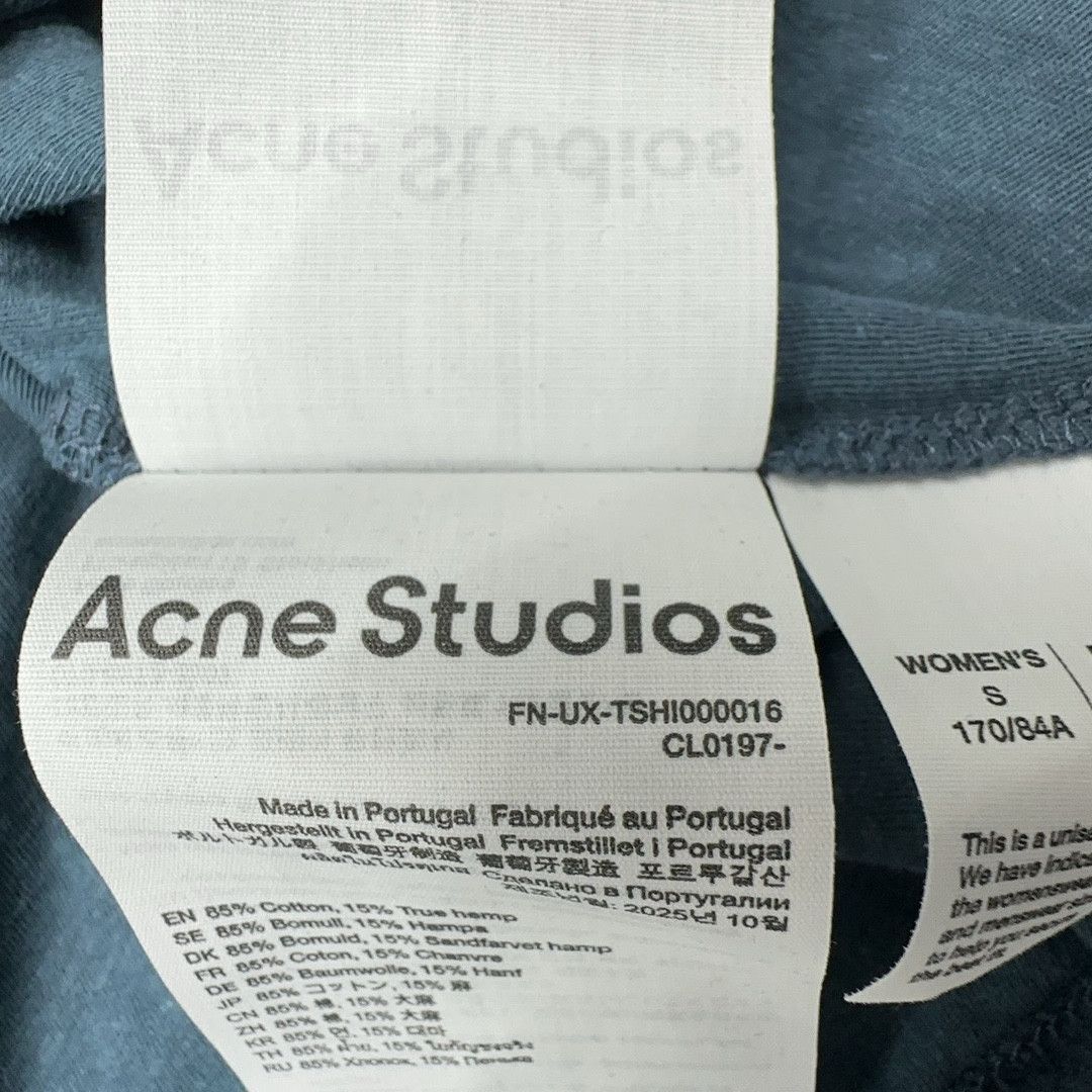 Acne Studios Vintage-Inspired Blue Long Sleeve T-Shirt Size US XS / EU 42 / 0 - 4 Thumbnail