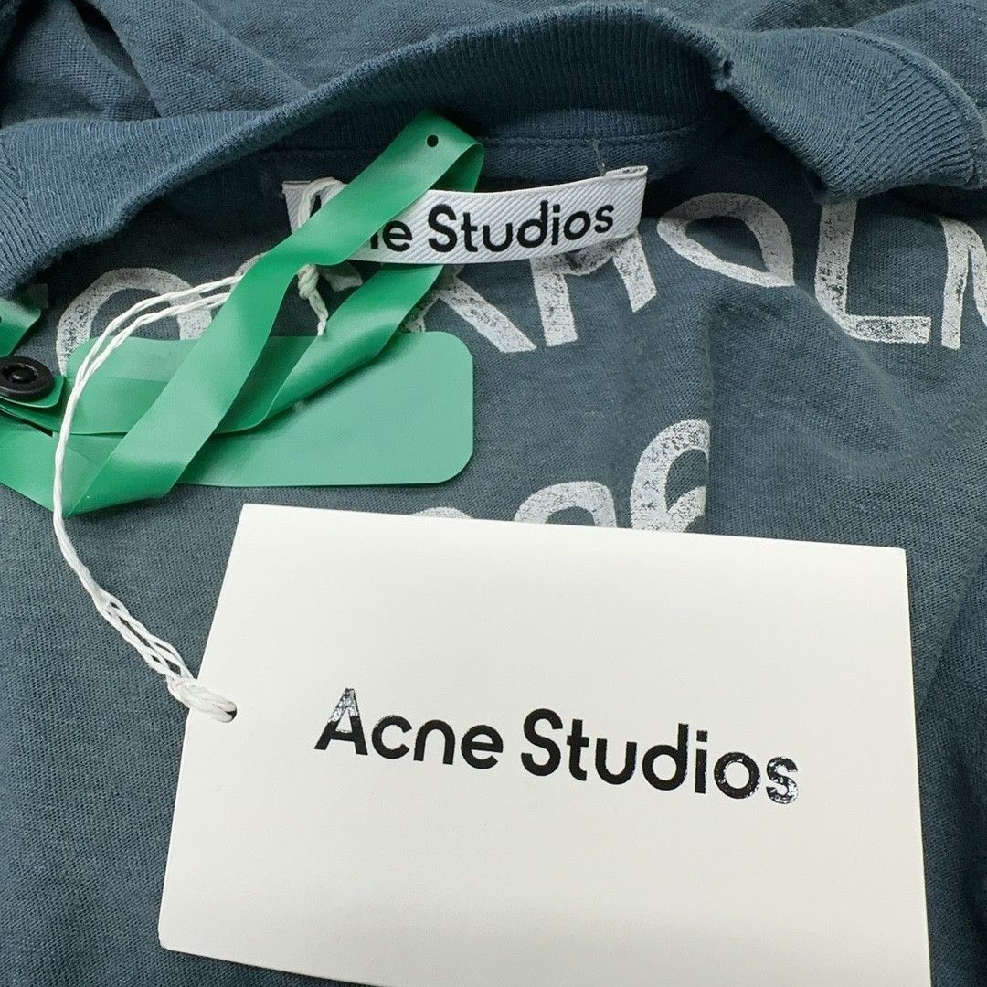 Acne Studios Vintage-Inspired Blue Long Sleeve T-Shirt Size US XS / EU 42 / 0 - 5 Thumbnail