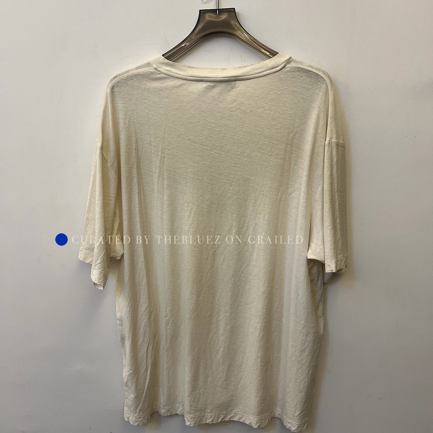 Acne Studios Classic White Logo T-Shirt Size US L / EU 52-54 / 3 - 2 Thumbnail