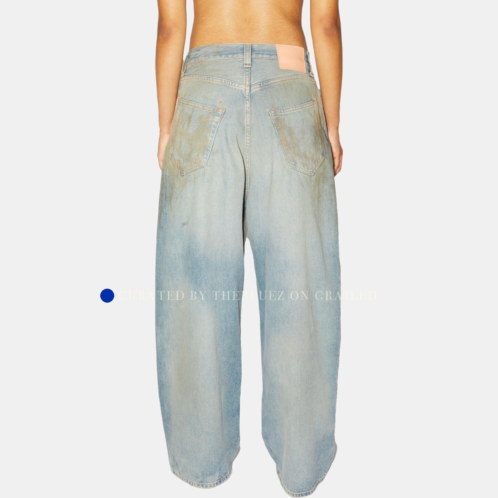 Acne Studios Light Blue Acid Wash Denim Jeans Size 30 Size US 30 / EU 46 - 9 Thumbnail