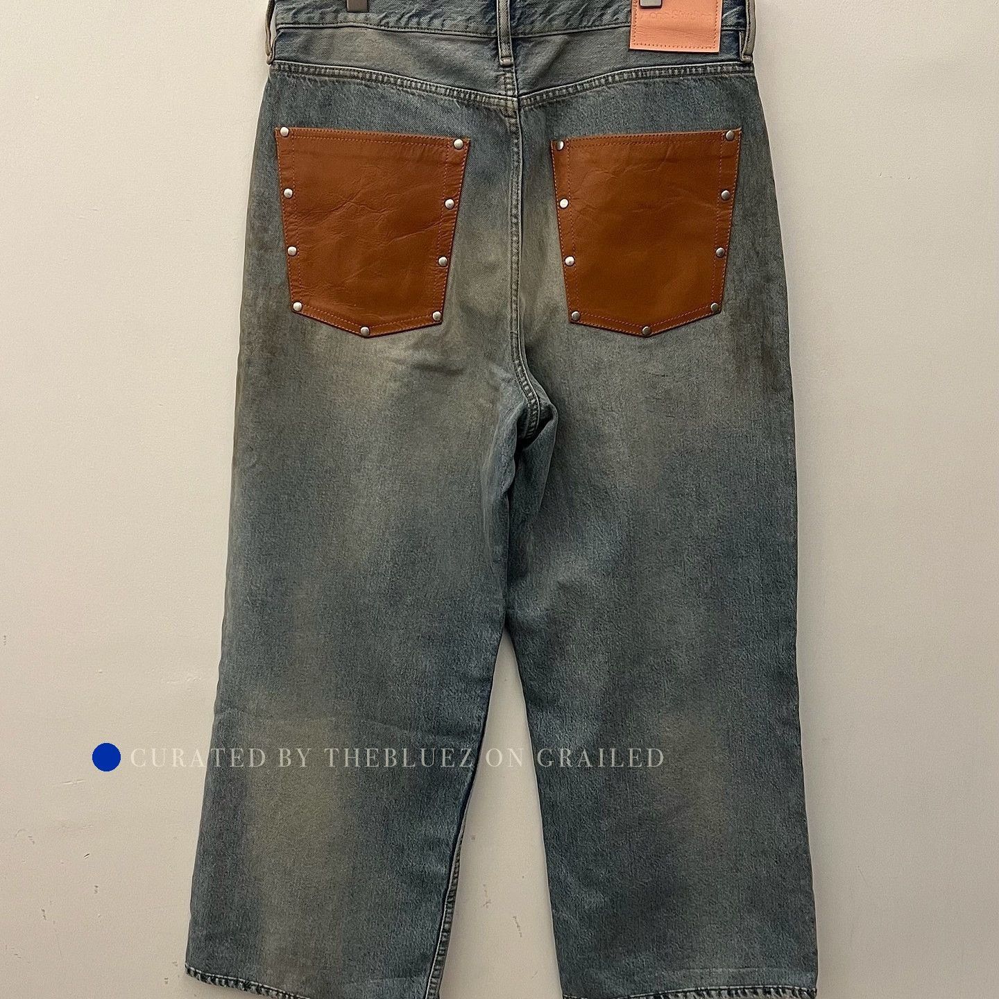 Acne Studios Vintage Blue Denim Jeans in Size 36 Size US 36 / EU 52 - 2 Thumbnail