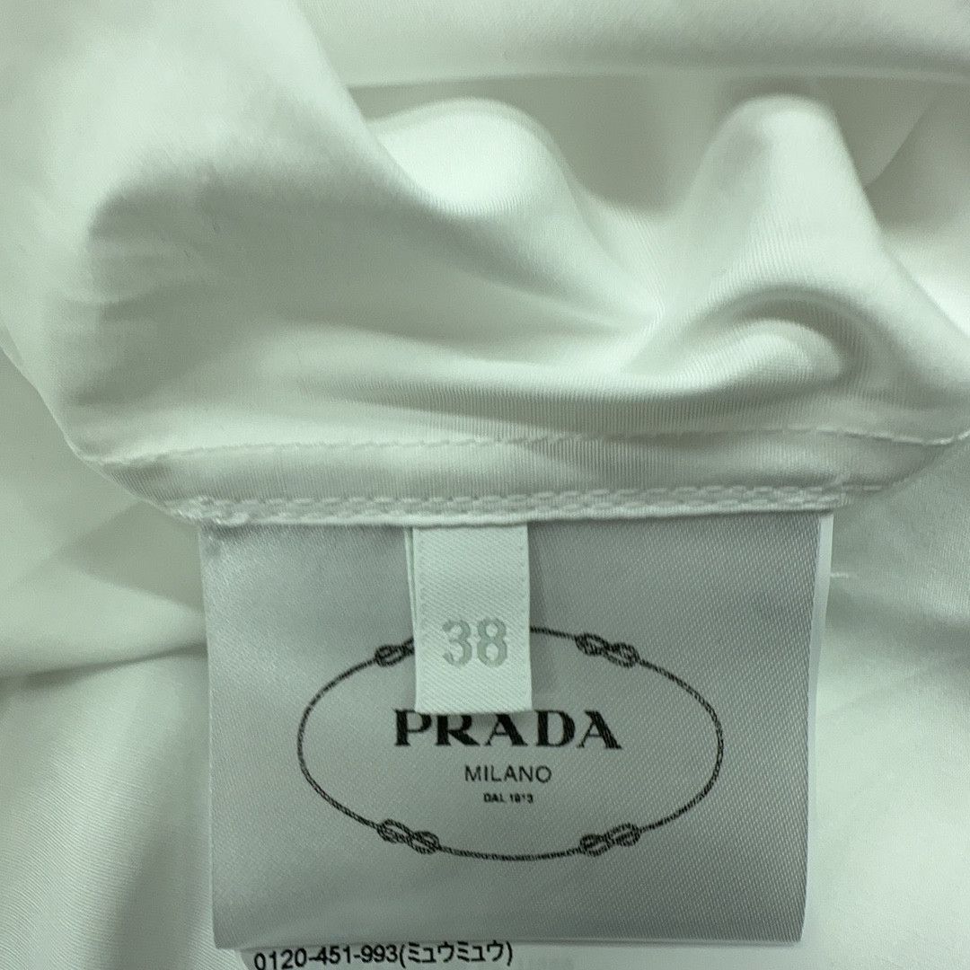 Prada Elegant White Button-Up Shirt in Size S Size US S / EU 44-46 / 1 - 5 Thumbnail