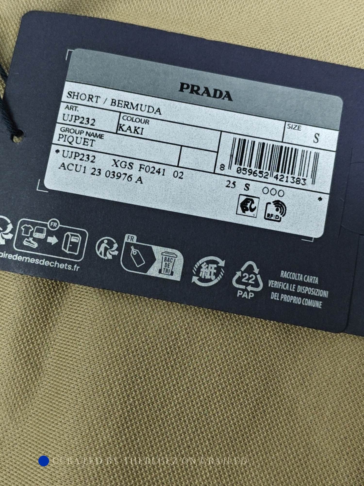 Prada Beige Casual Piquet Shorts Size US 30 / EU 46 - 5 Thumbnail