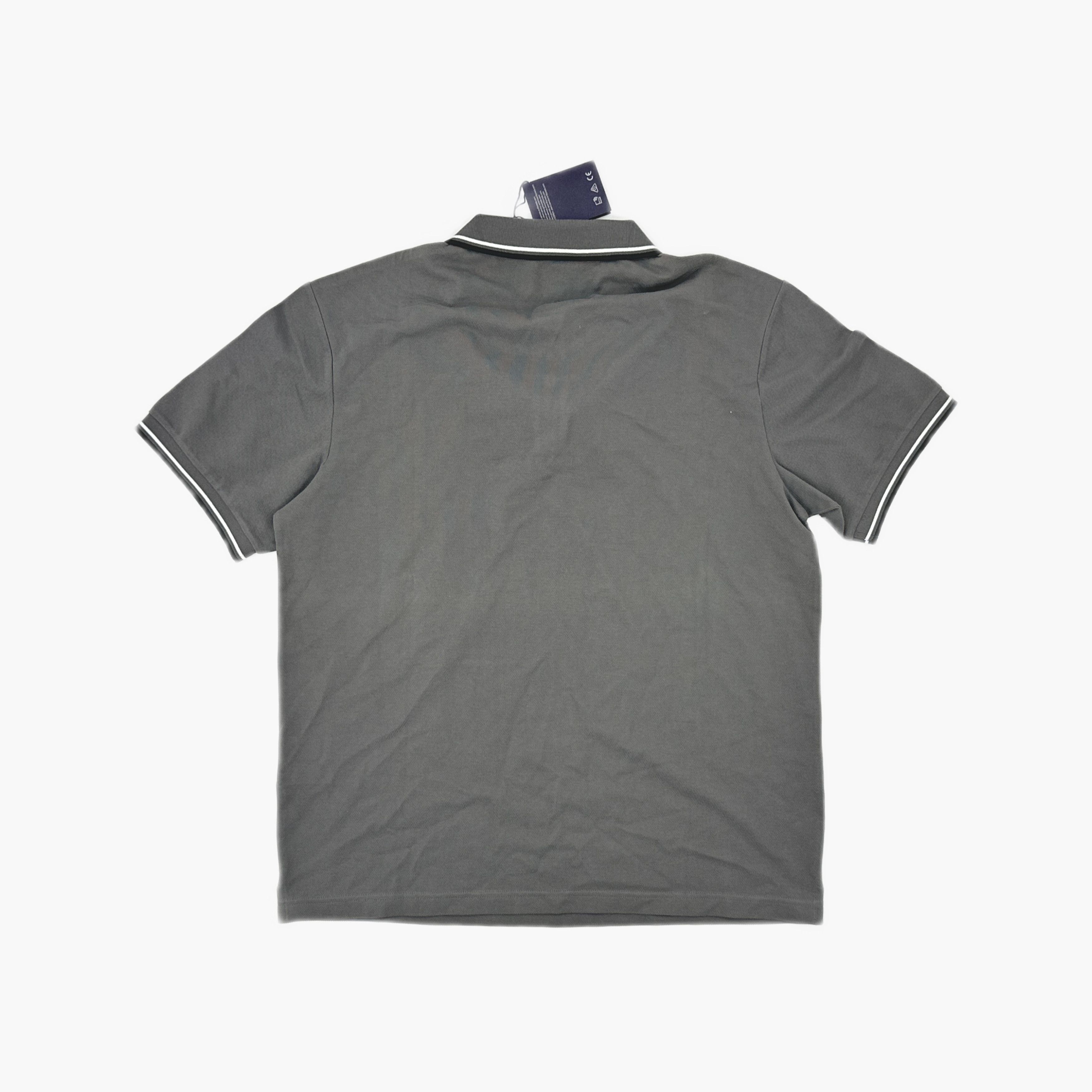 Prada Gray Cotton Polo Shirt in XXL Size US XXL / EU 58 / 5 - 2 Thumbnail