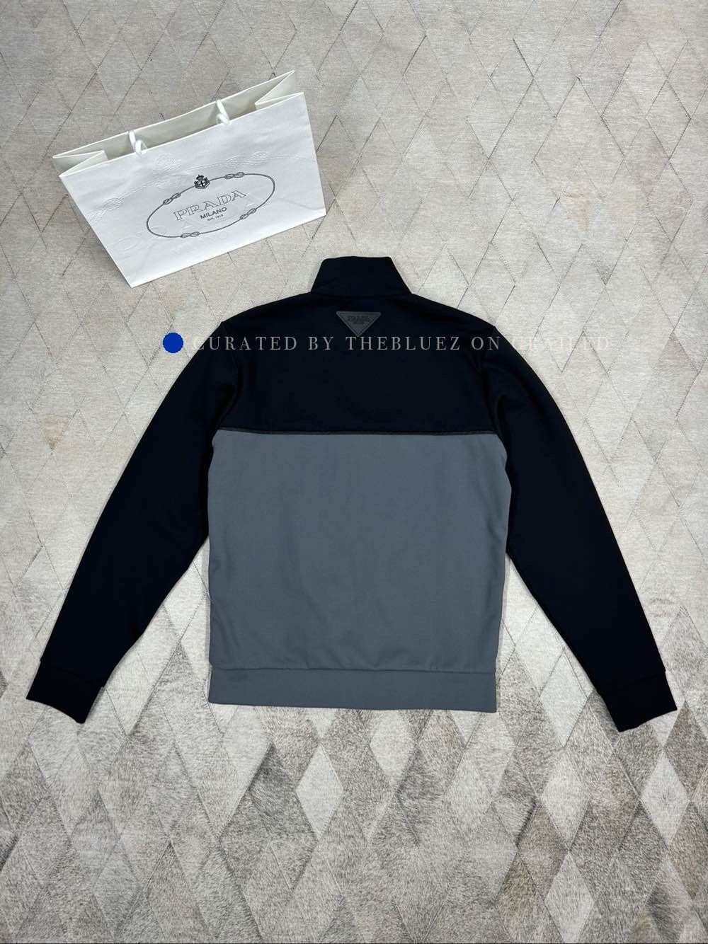 Prada Colorblock Logo Blouson in Multi Size US S / EU 44-46 / 1 - 2 Thumbnail