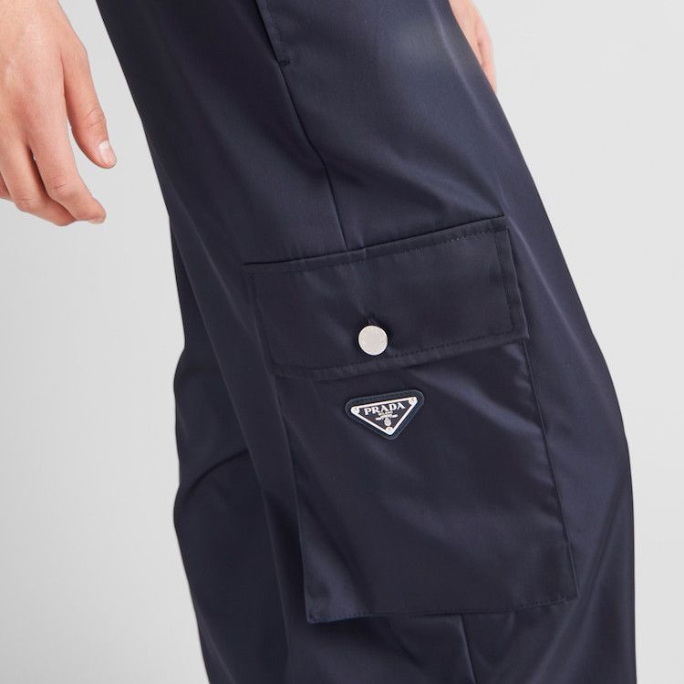Prada Lightweight Cargo Pants in Blue Size US 32 / EU 48 - 9 Thumbnail
