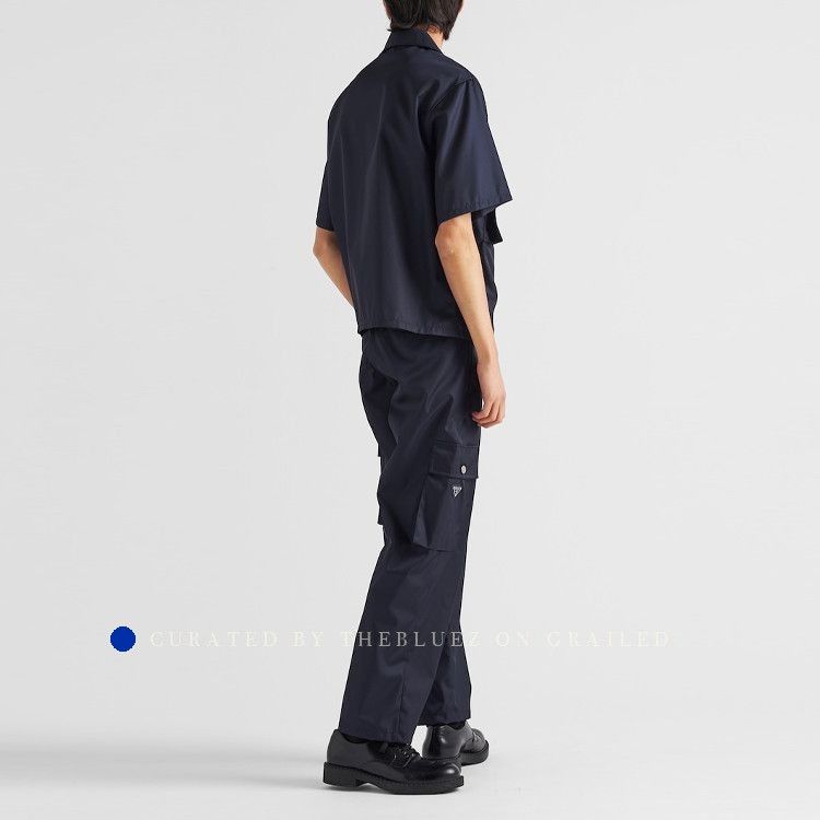 Prada Lightweight Cargo Pants in Blue Size US 32 / EU 48 - 7 Thumbnail
