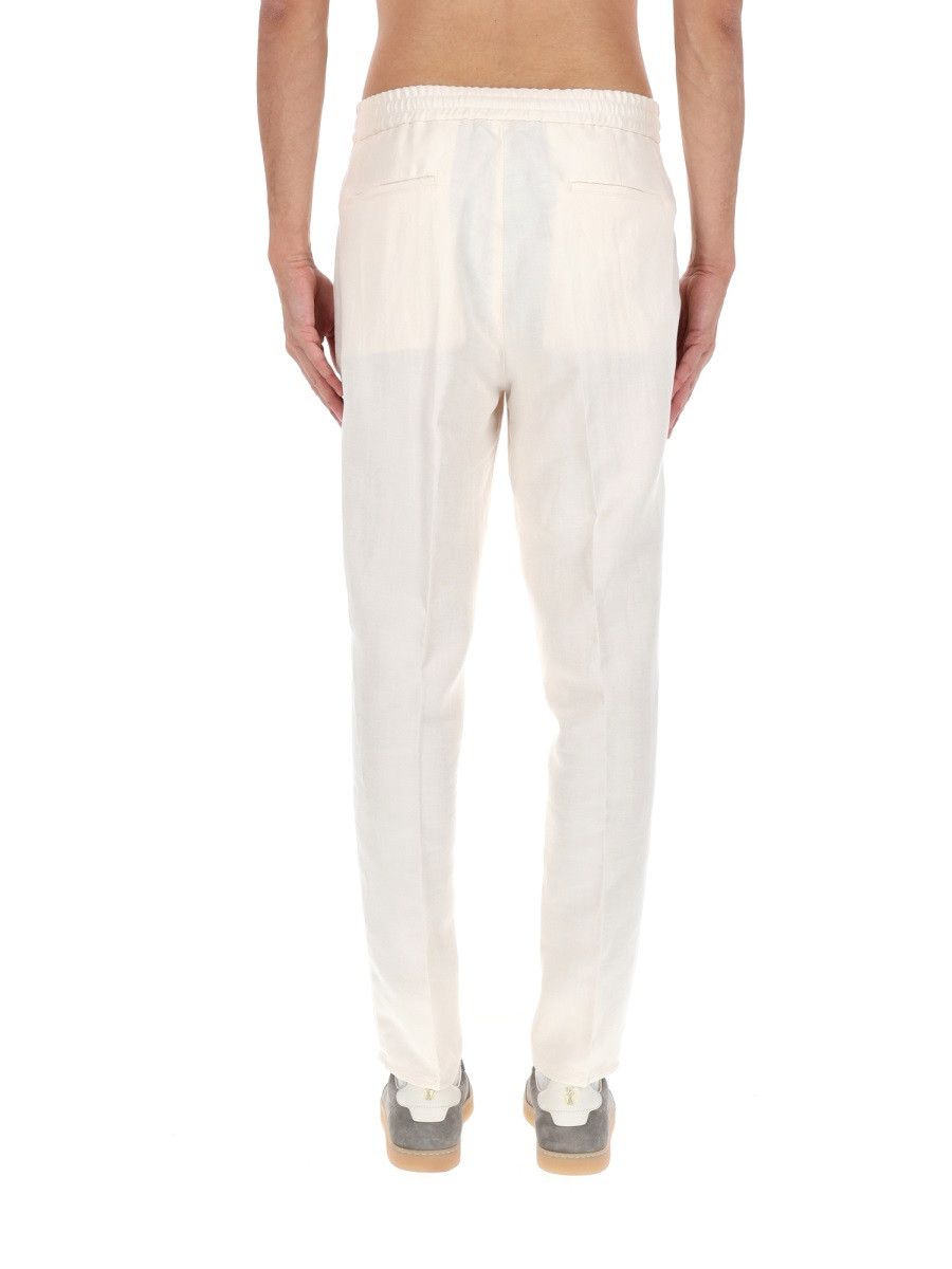 Brunello Cucinelli BRUNELLO CUCINELLI LINEN PANTS - BEIGE (IT 52) Size US 36 / EU 52 - 5 Thumbnail