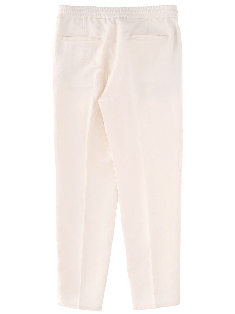 Brunello Cucinelli BRUNELLO CUCINELLI LINEN PANTS - BEIGE (IT 48) Size US 32 / EU 48 - 3 Thumbnail