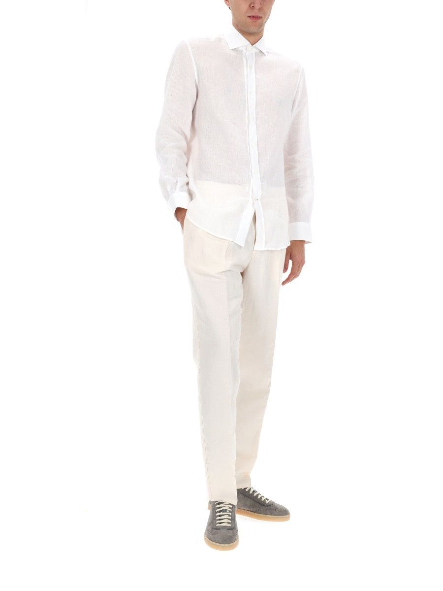 Brunello Cucinelli BRUNELLO CUCINELLI LINEN PANTS - BEIGE (IT 48) Size US 32 / EU 48 - 2 Thumbnail