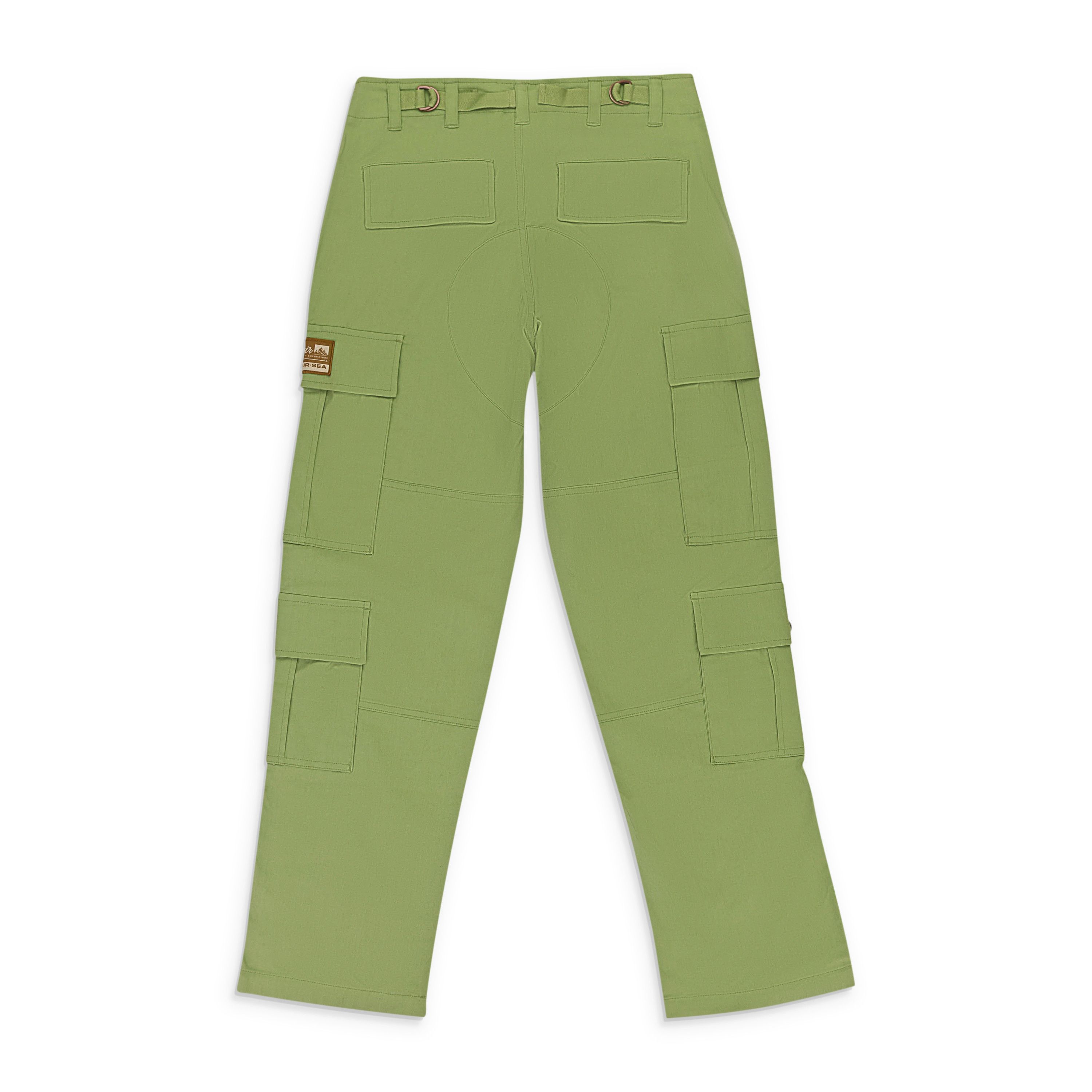 Sinclair Global CARGO OLIVE GREEN MEN'S CARGO PANTS SIZE XS Size US 28 / EU 44 - 2 Thumbnail