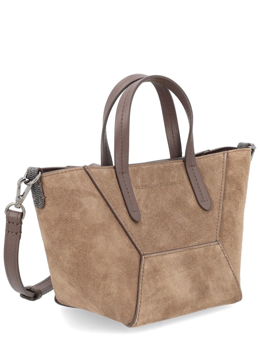 Brunello Cucinelli BRUNELLO CUCINELLI "BC DUO" MINI BAG - BROWN Size ONE SIZE - 2 Thumbnail