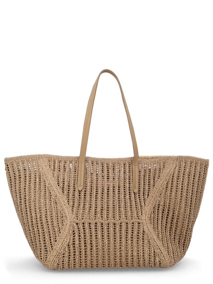 Brunello Cucinelli BRUNELLO CUCINELLI "BC DUO" BAG - BEIGE Size ONE SIZE - 2 Thumbnail