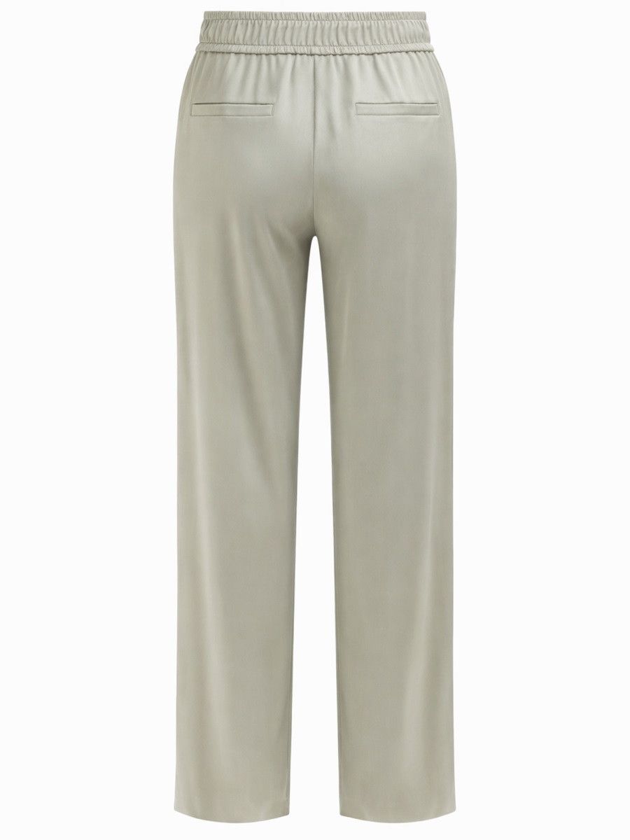 Brunello Cucinelli BRUNELLO CUCINELLI SILK SATIN TRACK PANTS - GREEN (IT 42) Size 42" / US 20 - 3 Thumbnail