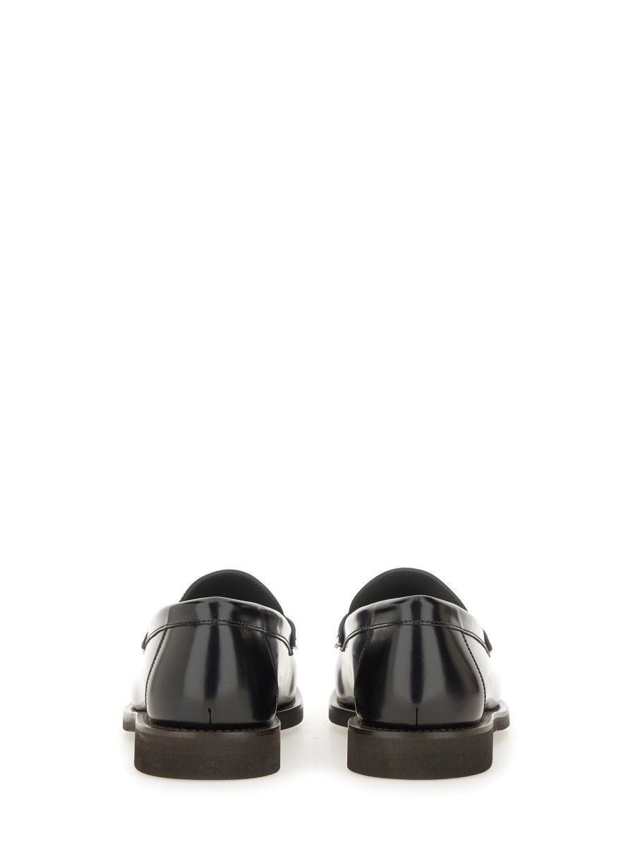 Brunello Cucinelli BRUNELLO CUCINELLI SMOOTH LEATHER LOAFER - BLACK (IT 40) Size US 10 / IT 40 - 3 Thumbnail