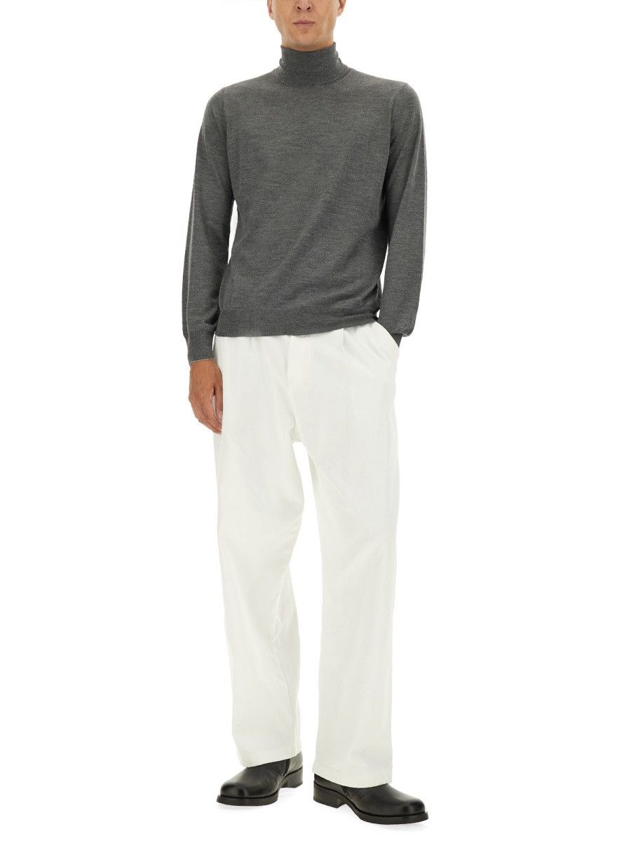 Brunello Cucinelli BRUNELLO CUCINELLI TURTLENECK SHIRT - GREY (IT 48) Size US M / EU 48-50 / 2 - 2 Thumbnail