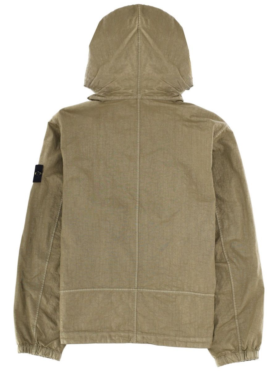 Stone Island STONE ISLAND HOODED JACKET - MILITARY GREEN Size US M / EU 48-50 / 2 - 2 Thumbnail