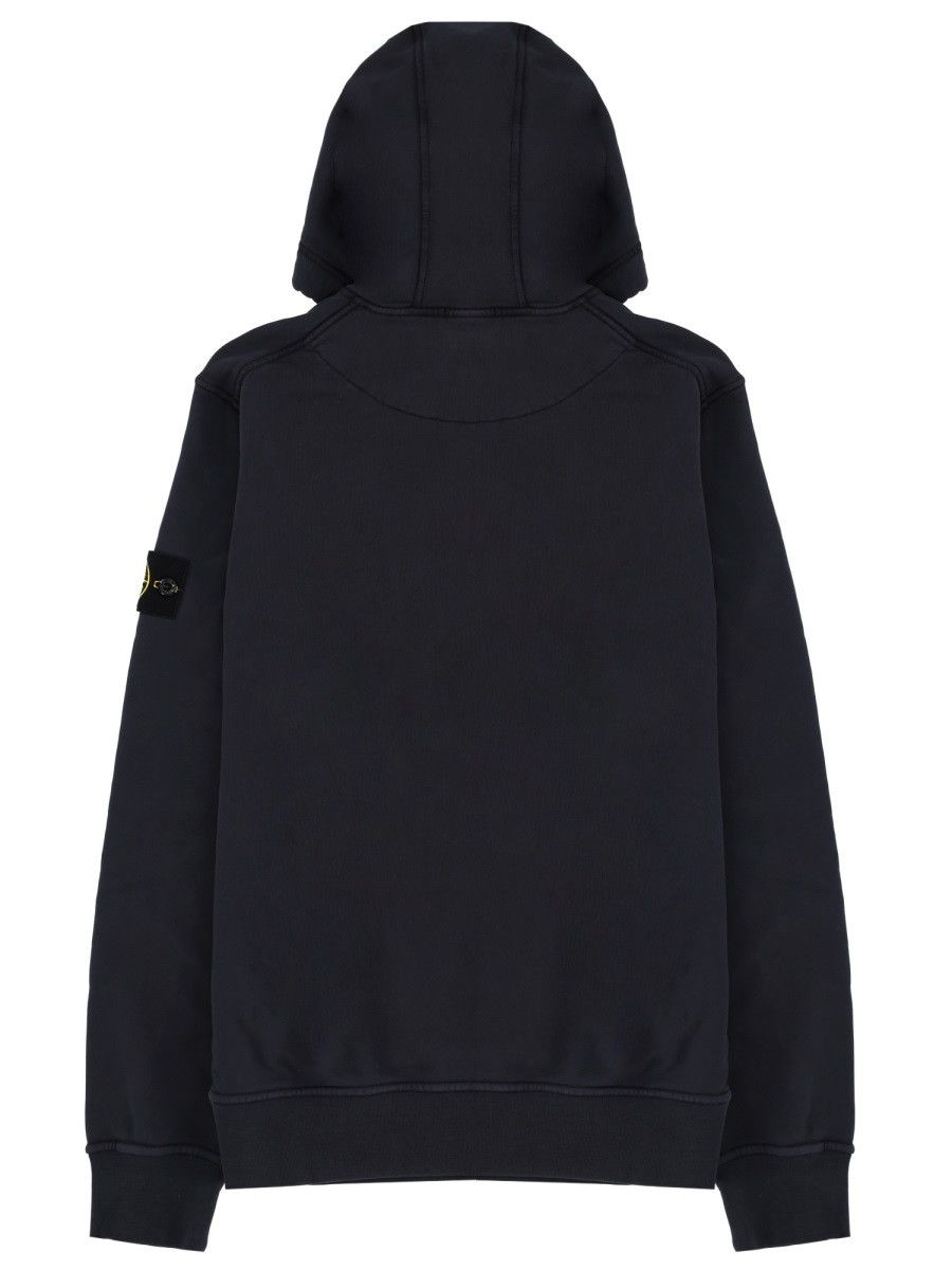 Stone Island STONE ISLAND SWEATSHIRT WITH LOGO - BLUE Size US M / EU 48-50 / 2 - 6 Thumbnail