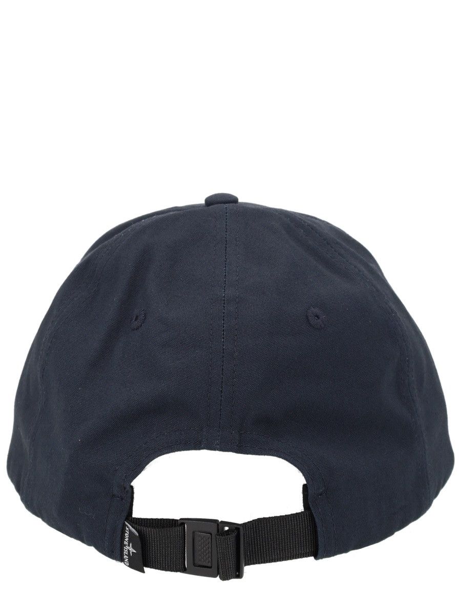 Stone Island STONE ISLAND BASEBALL HAT WITH LOGO - BLUE Size ONE SIZE - 2 Thumbnail