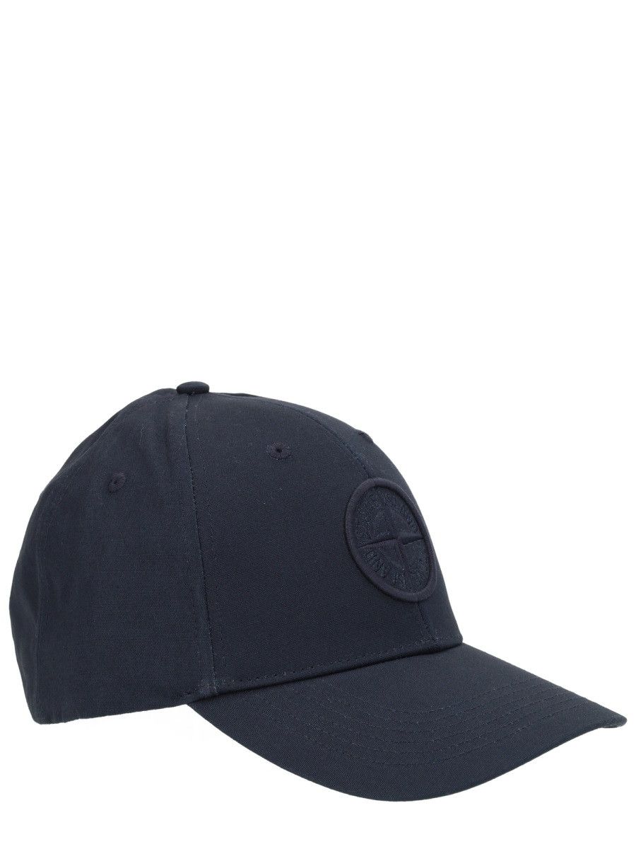 Stone Island STONE ISLAND BASEBALL HAT WITH LOGO - BLUE Size ONE SIZE - 3 Thumbnail