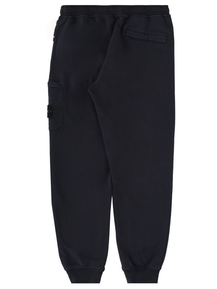 Stone Island STONE ISLAND JOGGER PANTS WITH LOGO PATCH - BLUE Size US 38 / EU 54 - 3 Thumbnail
