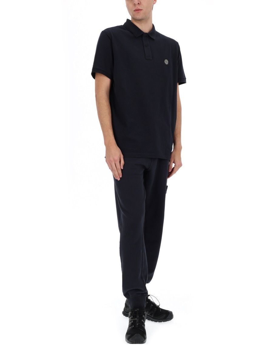 Stone Island STONE ISLAND JOGGER PANTS WITH LOGO PATCH - BLUE Size US 40 / EU 56 - 2 Thumbnail