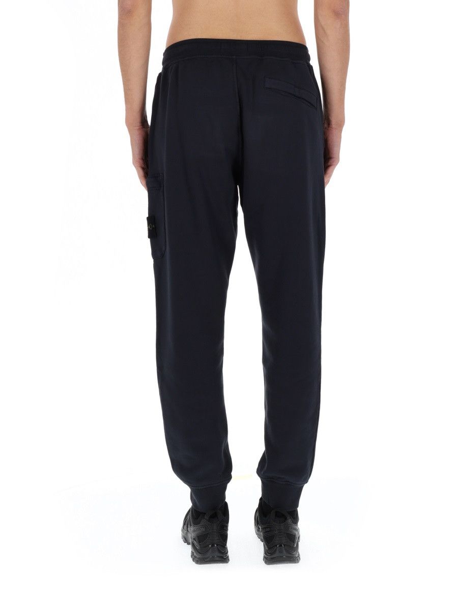 Stone Island STONE ISLAND JOGGER PANTS WITH LOGO PATCH - BLUE Size US 40 / EU 56 - 5 Thumbnail