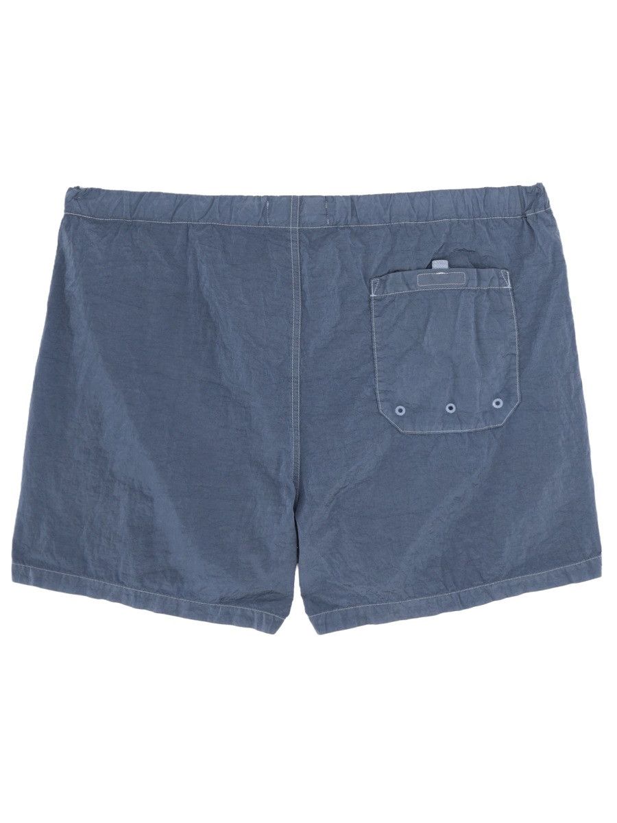 Stone Island STONE ISLAND SWIMSUIT WITH LOGO PATCH - BLUE Size US 30 / EU 46 - 2 Thumbnail