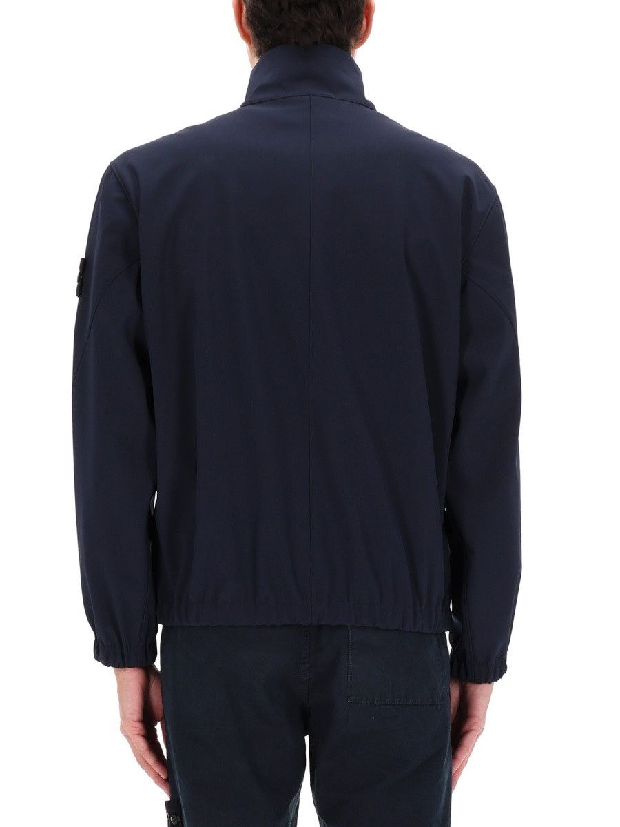 Stone Island STONE ISLAND STIFF COLLAR JACKET - BLUE Size US L / EU 52-54 / 3 - 5 Thumbnail
