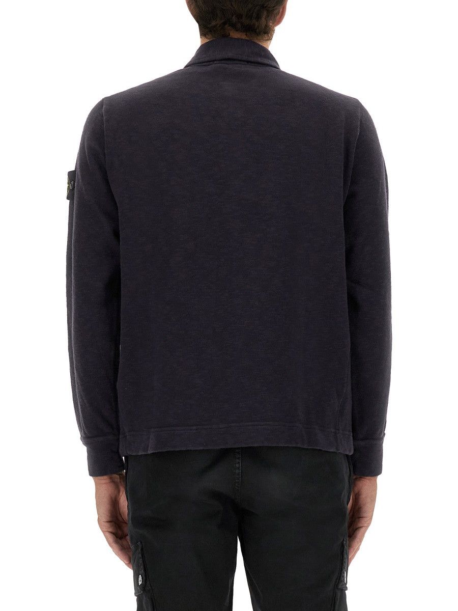 Stone Island STONE ISLAND COTTON VANISÉ POLO SHIRT - BLUE Size US S / EU 44-46 / 1 - 3 Thumbnail