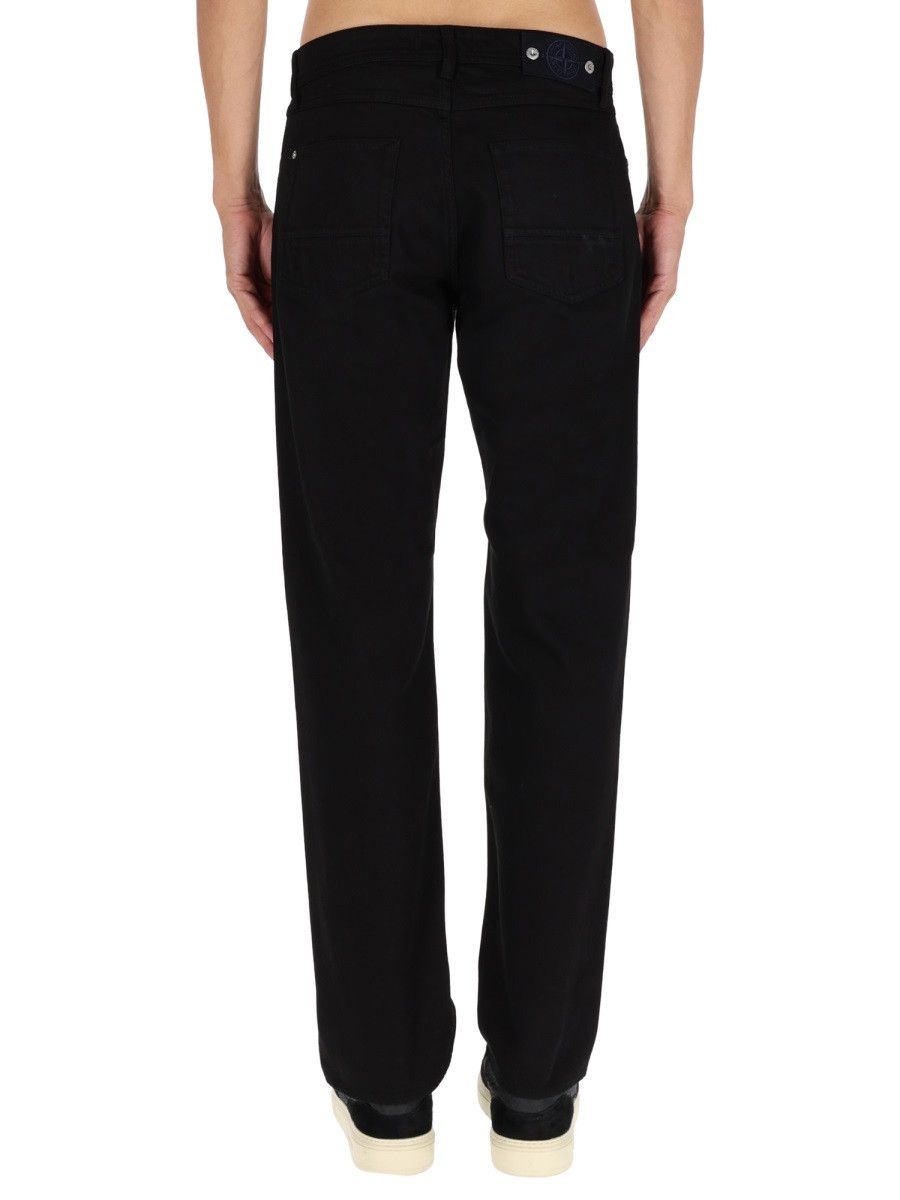 Stone Island STONE ISLAND REGULAR FIT DENIM PANTS - BLACK (JEANS 33) Size US 33 - 4 Thumbnail