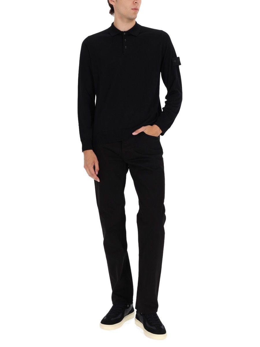Stone Island STONE ISLAND REGULAR FIT DENIM PANTS - BLACK (JEANS 33) Size US 33 - 2 Thumbnail