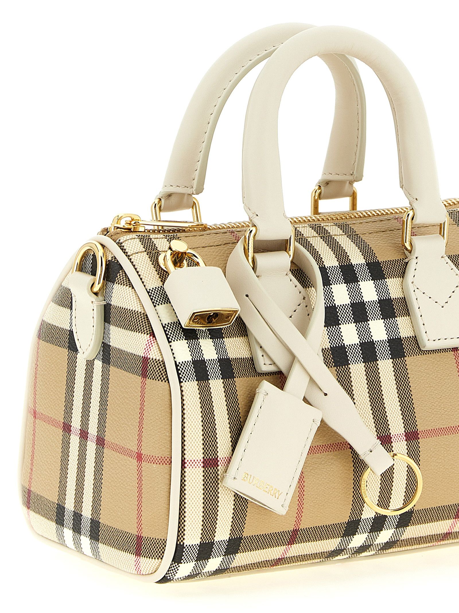 Burberry Mini Bowling Handbag Size ONE SIZE - 3 Thumbnail