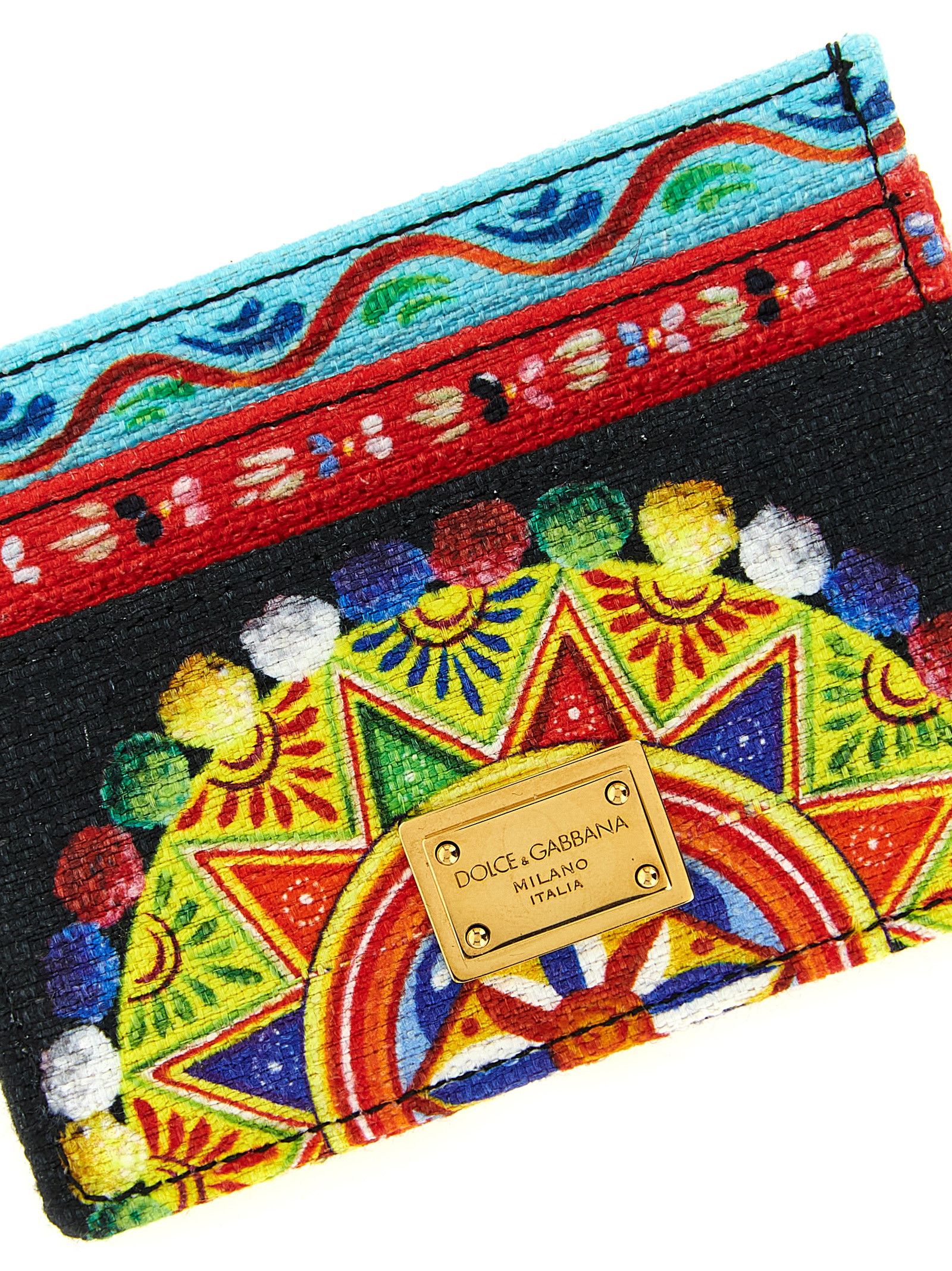 Dolce & Gabbana 'Carretto' Card Holder Size ONE SIZE - 3 Thumbnail