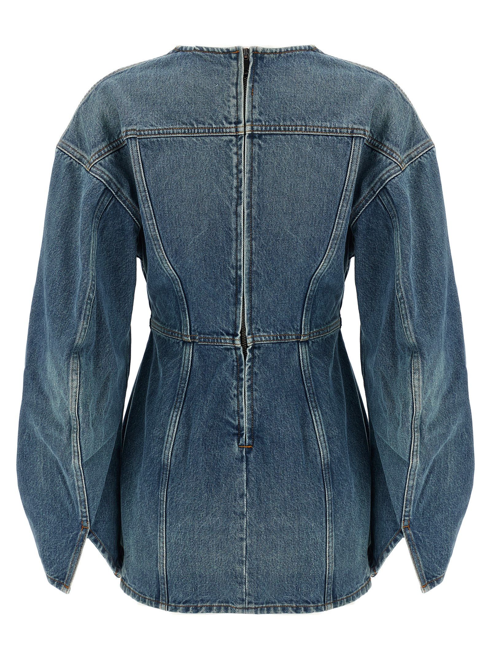 Haikure Denim Dress Size XS / US 0-2 / IT 36-38 - 2 Thumbnail
