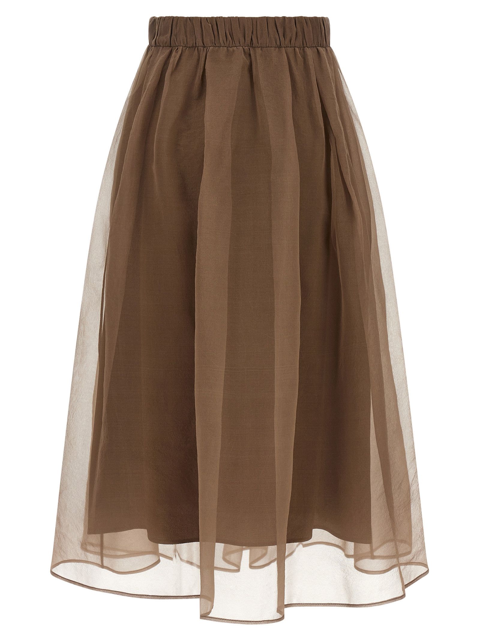 Brunello Cucinelli 'Circle' Skirt Size 25" / US 0 / IT 36 - 2 Thumbnail