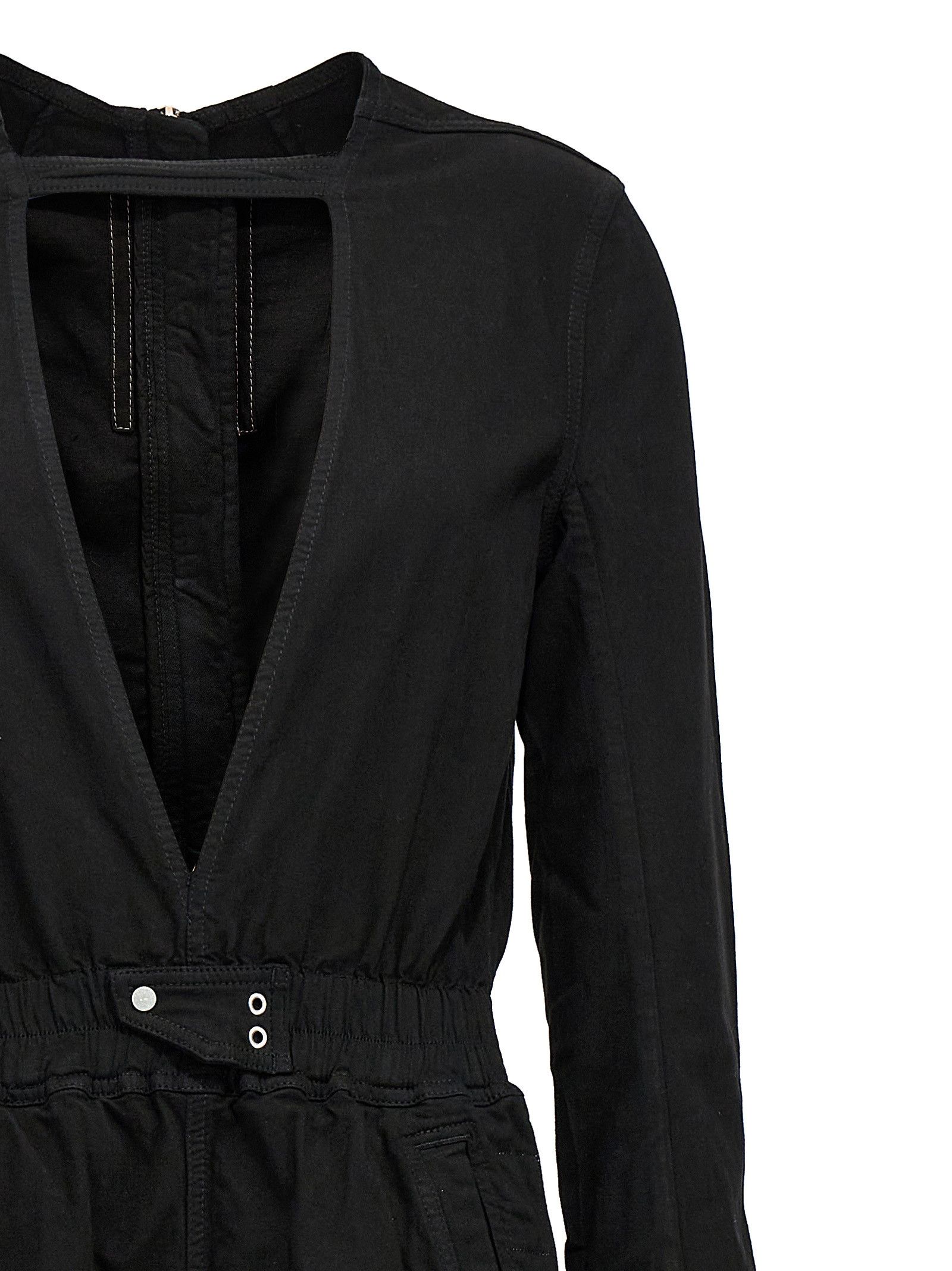 Rick Owens Drkshdw 'Eclipse Bodybag' One-Length Bodysuit Size 30" / US 8 / IT 44 - 3 Thumbnail