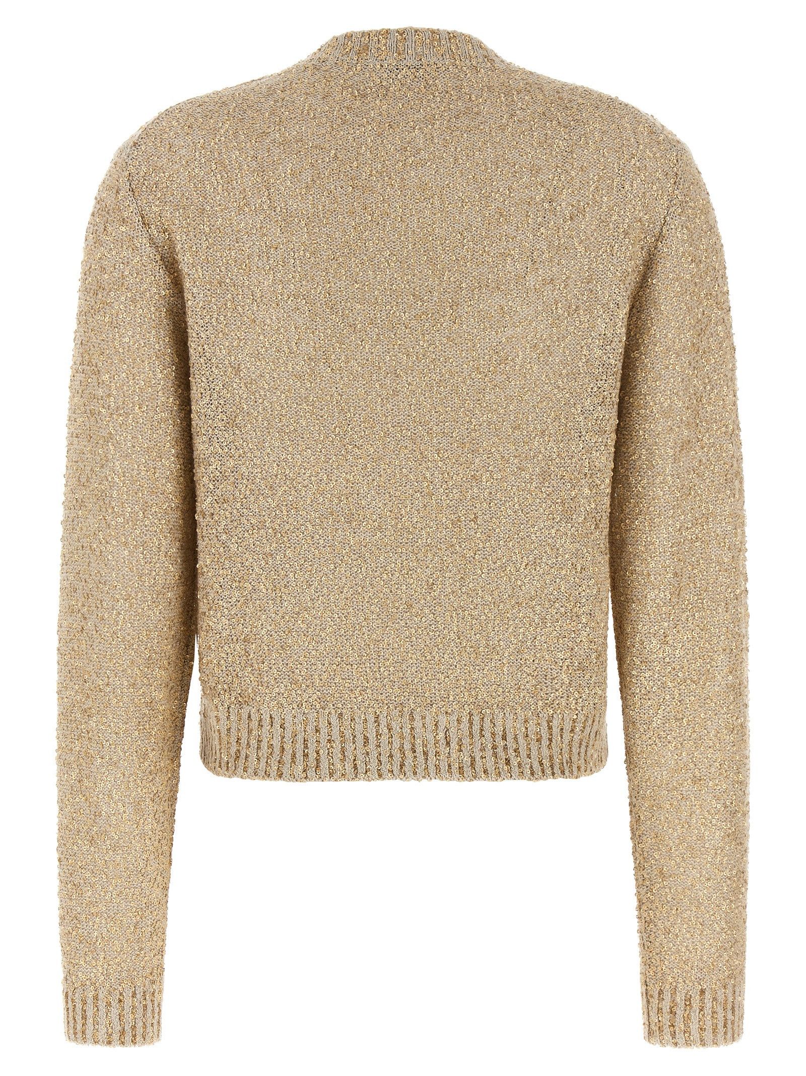 Brunello Cucinelli Micro Sequin Sweater Size S / US 4 / IT 40 - 2 Thumbnail