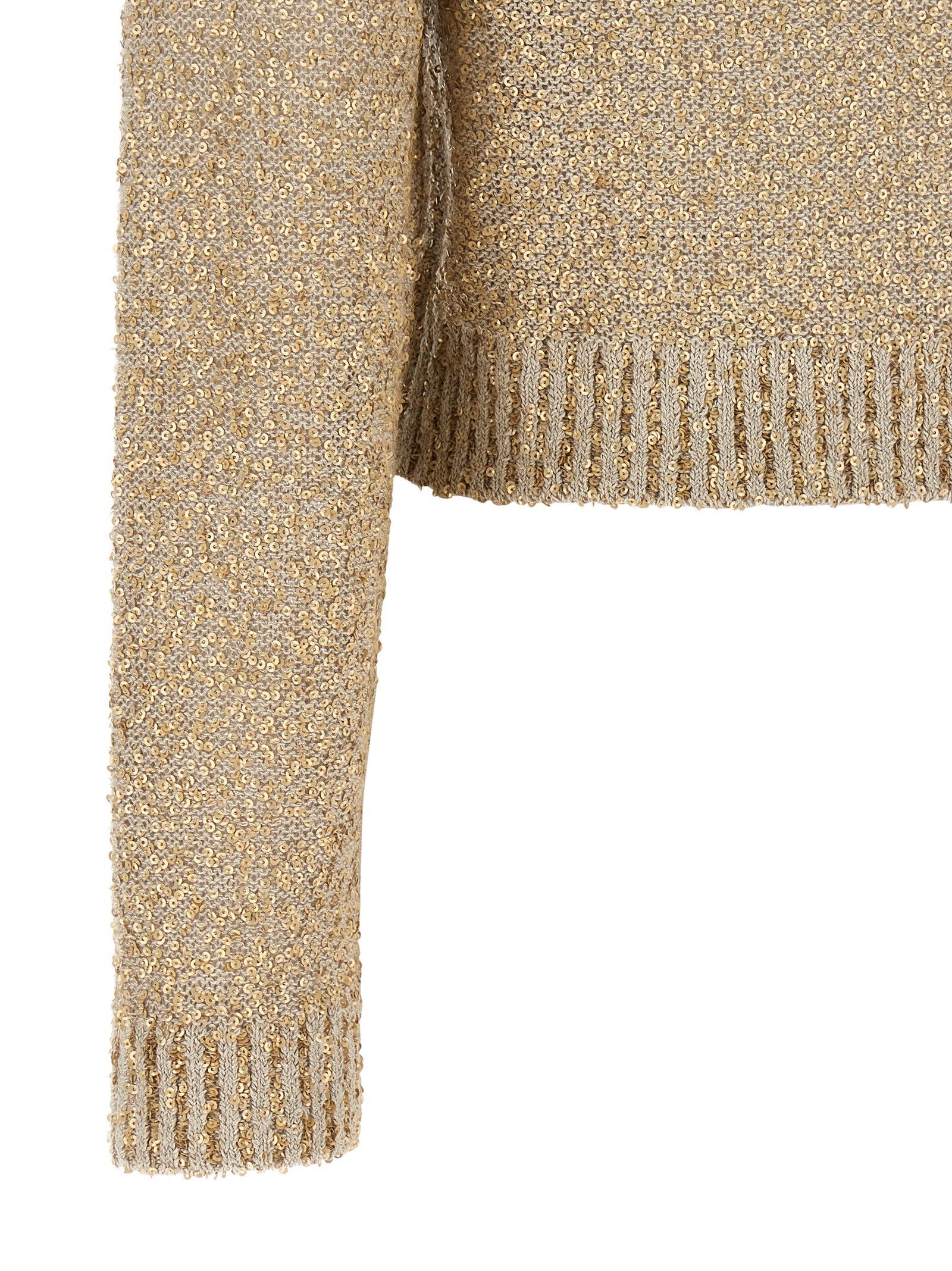 Brunello Cucinelli Micro Sequin Sweater Size S / US 4 / IT 40 - 4 Thumbnail