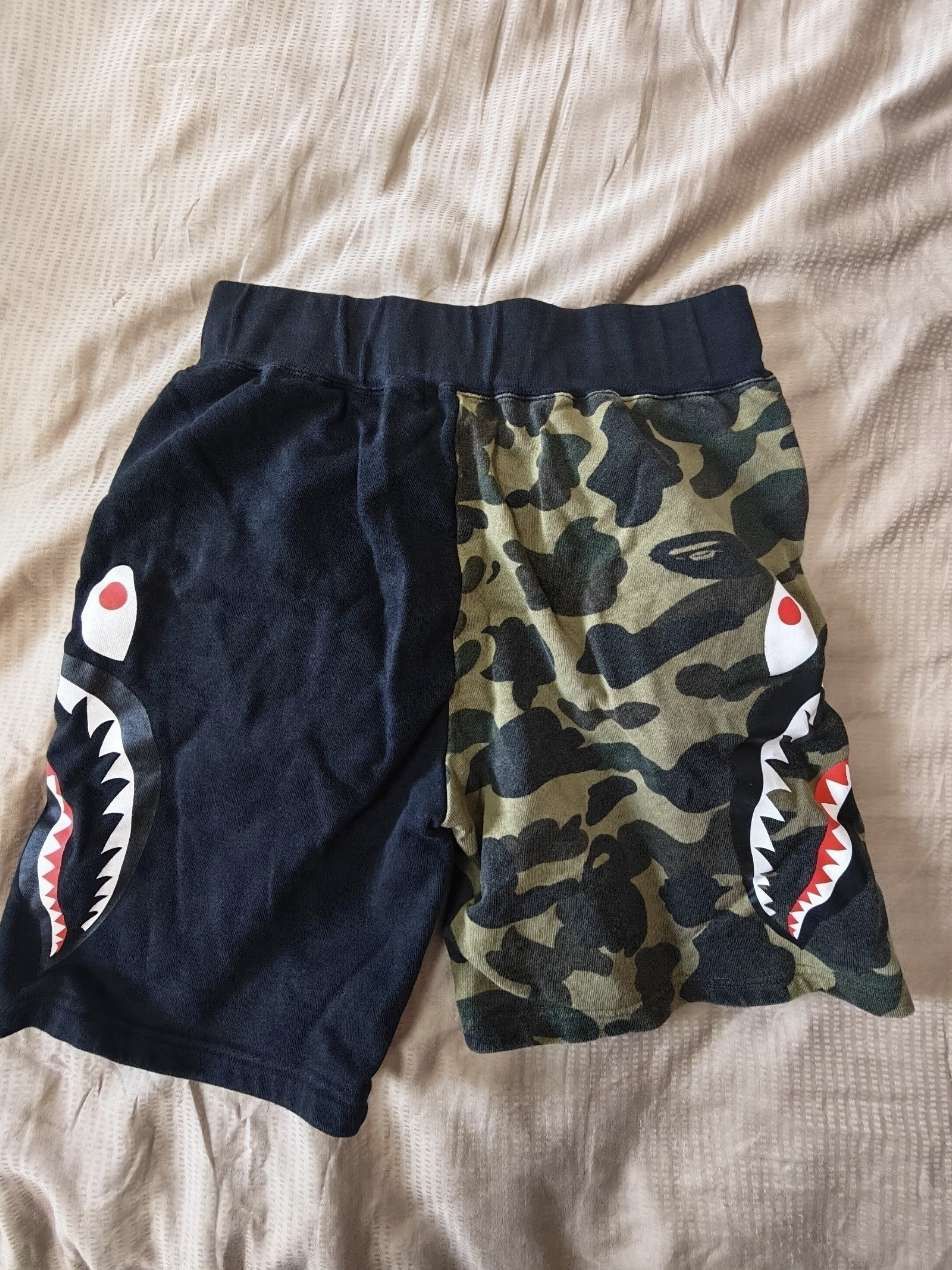 Bape BAPE Shark Camo Split Shorts Size M Size US 32 / EU 48 - 2 Thumbnail