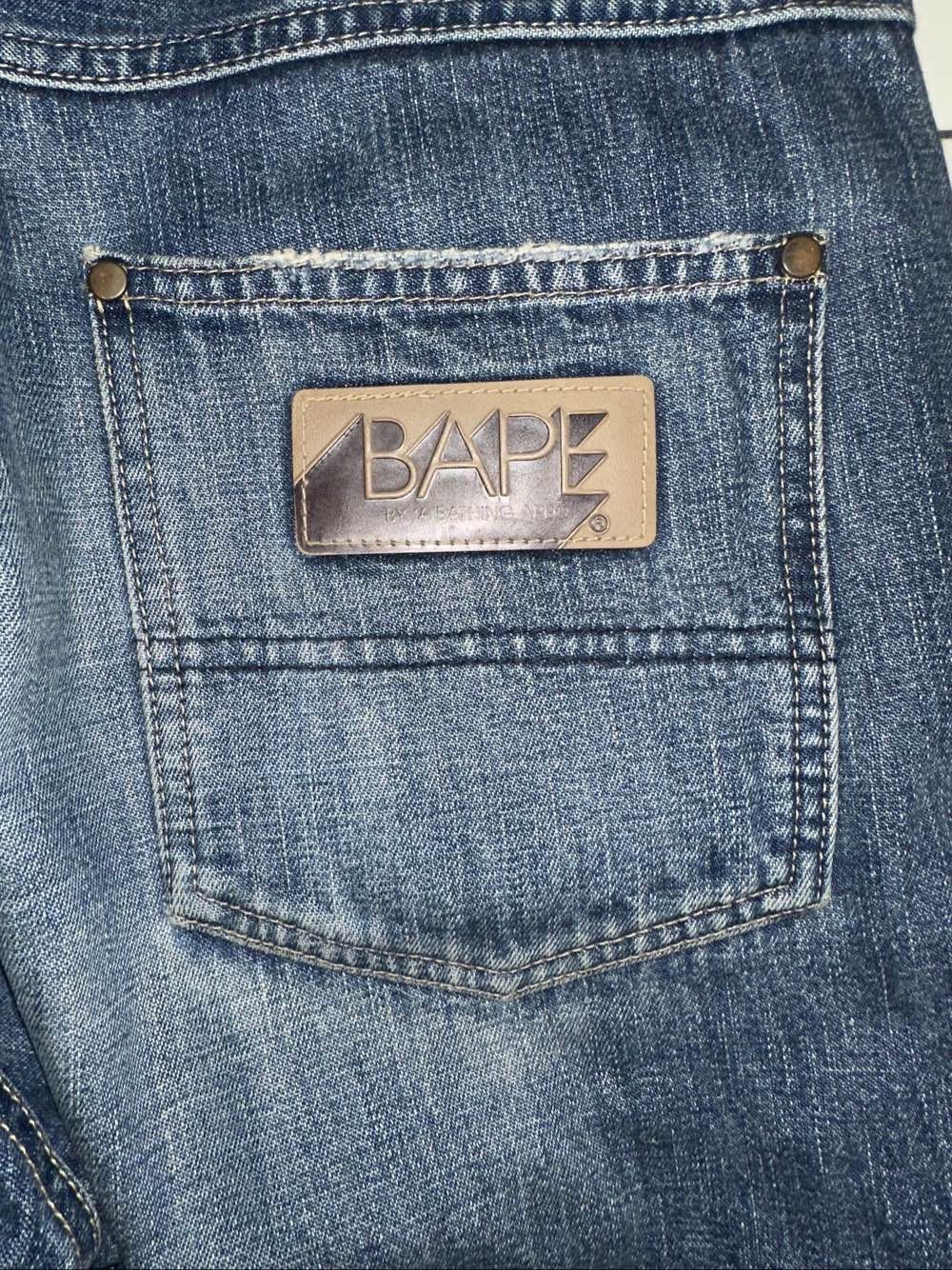 Bape A Bathing Ape Lightning Star Denim Jeans Size M Size US 32 / EU 48 - 9 Thumbnail
