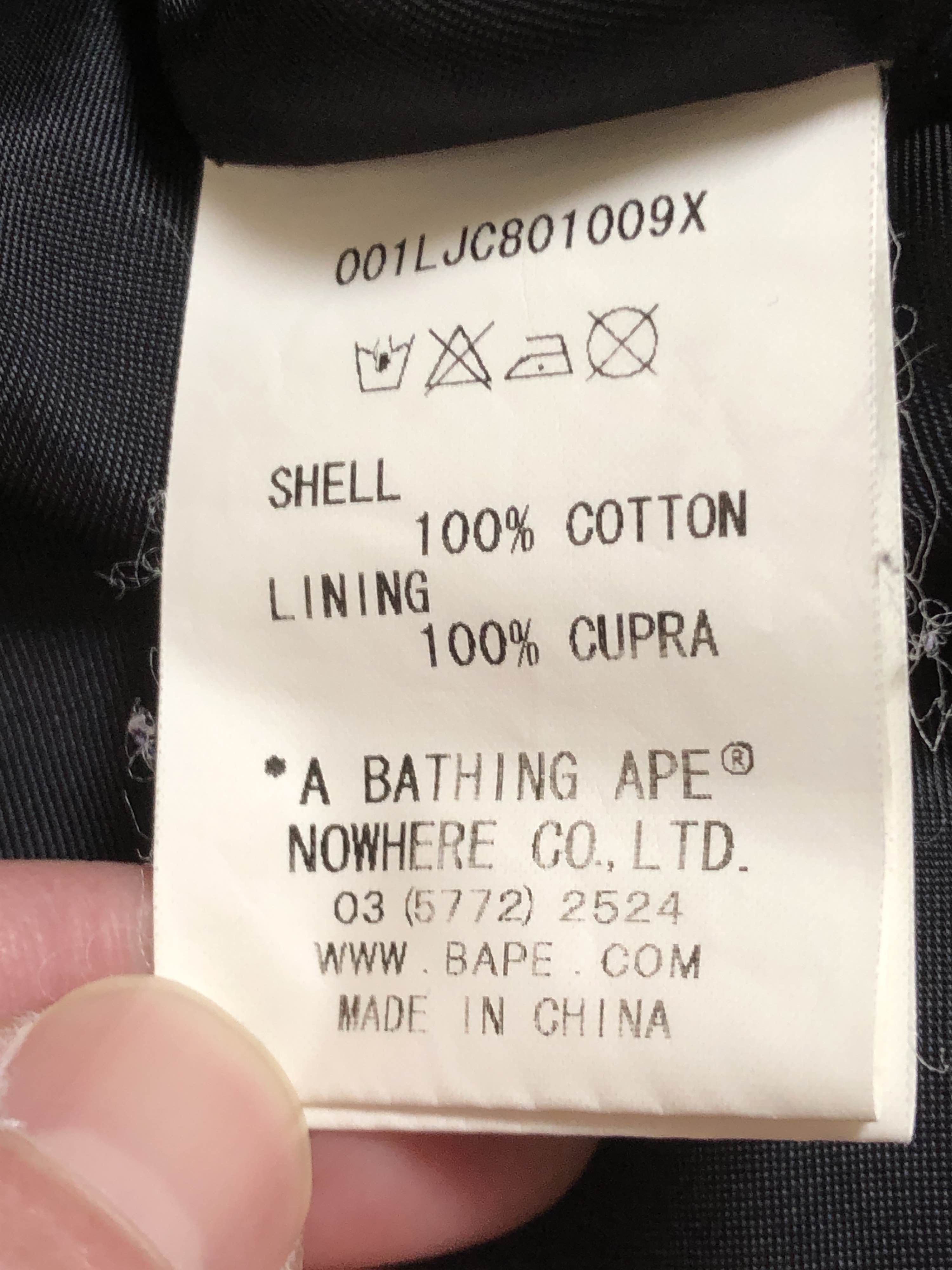 Bape A BATHING APE Camo Jacket Size L Size US L / EU 52-54 / 3 - 4 Thumbnail