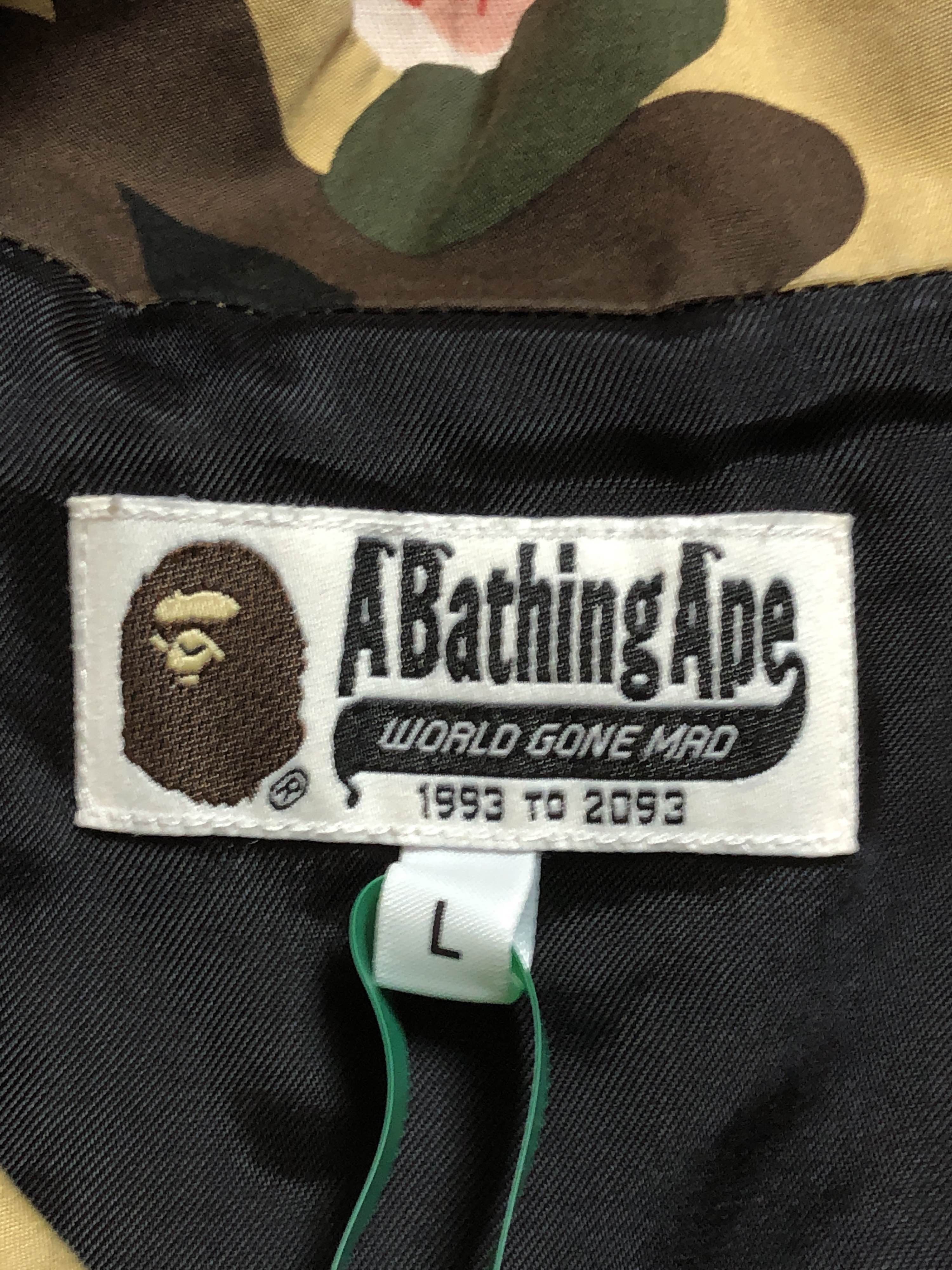 Bape A BATHING APE Camo Jacket Size L Size US L / EU 52-54 / 3 - 3 Thumbnail
