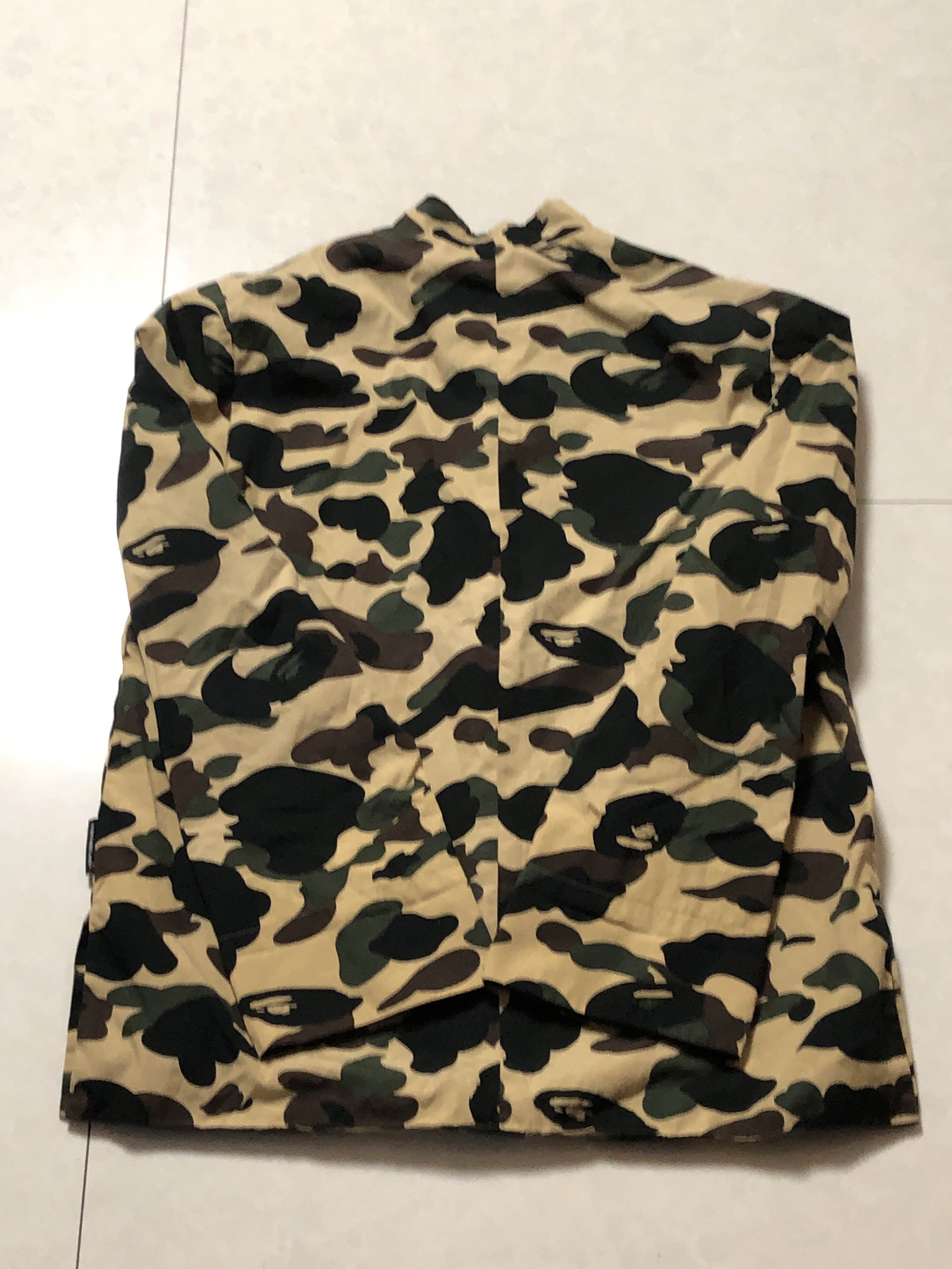 Bape A BATHING APE Camo Jacket Size L Size US L / EU 52-54 / 3 - 2 Thumbnail